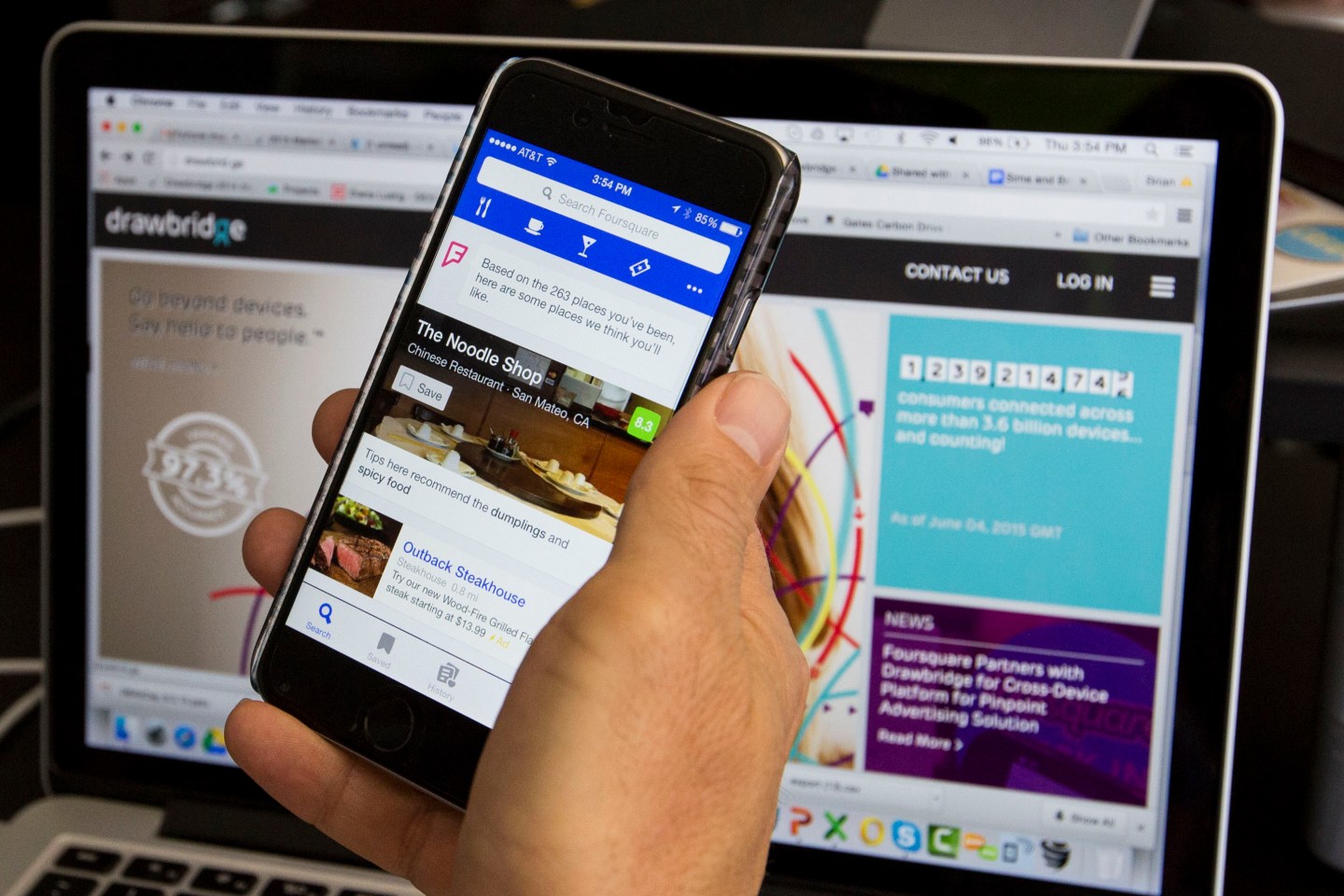This ad tech company is boosting its image by partnering with Foursquare