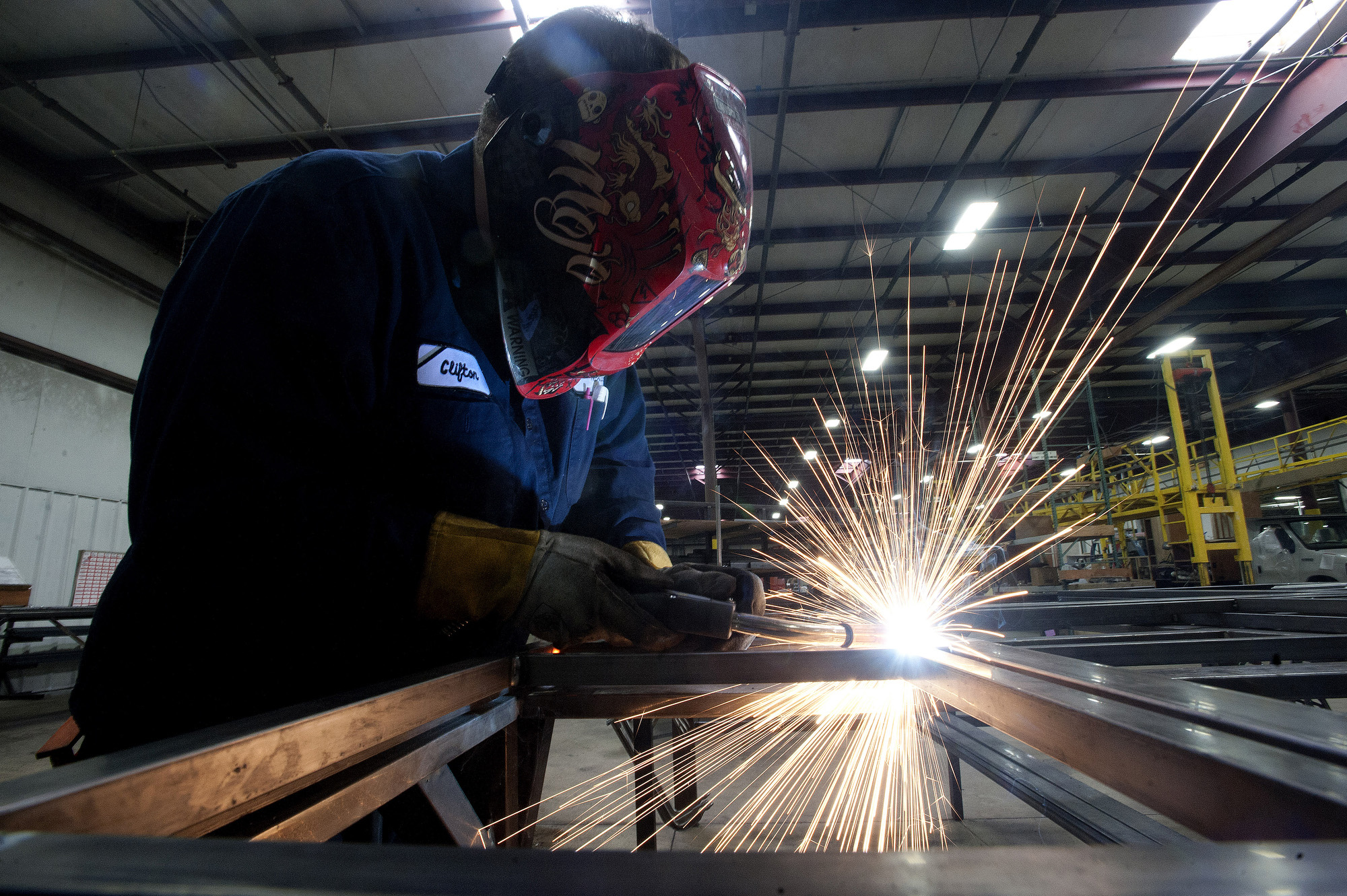 Recreational Vehicle Construction Inside Nexus RV Facilities