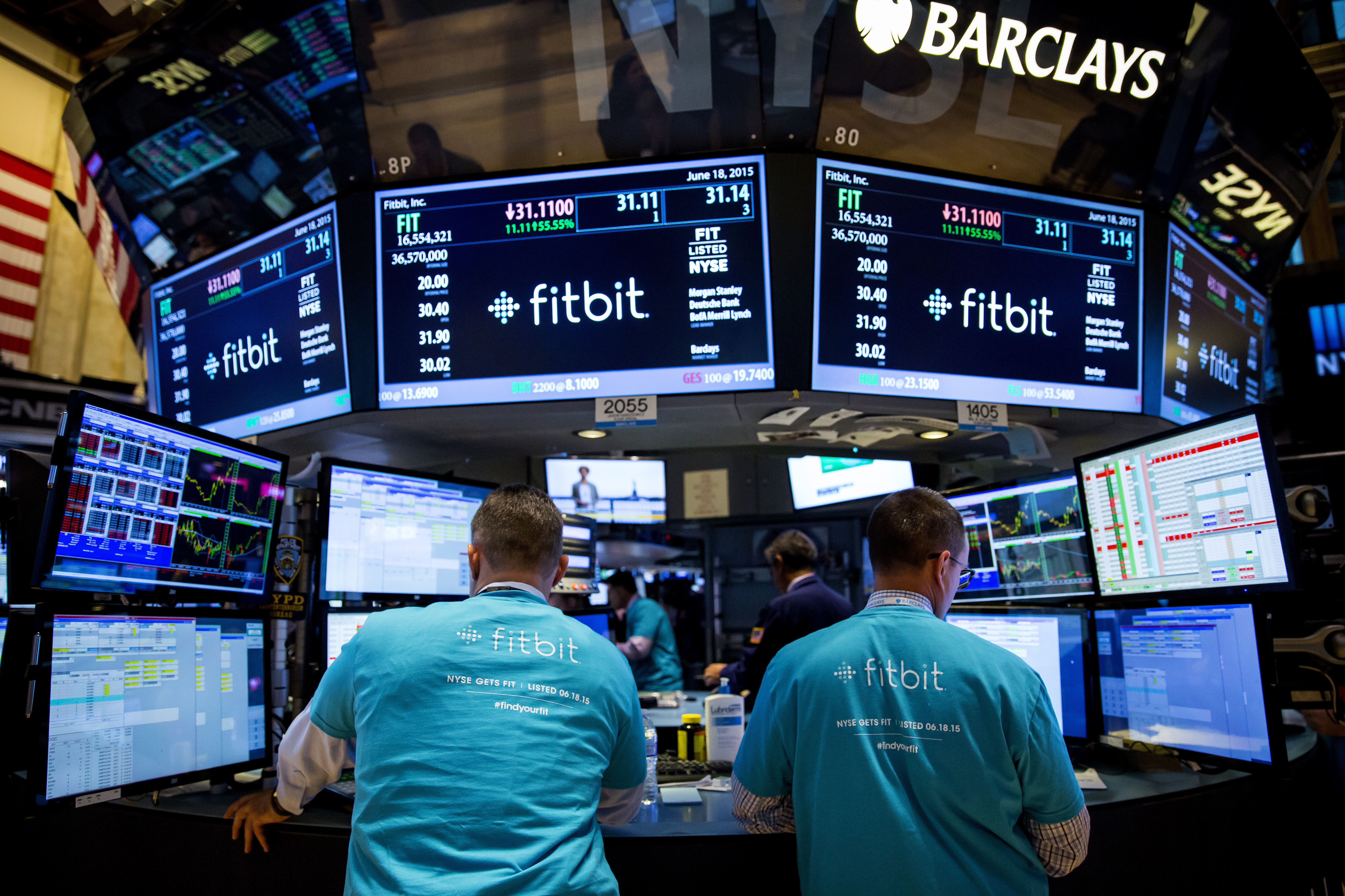 Fitness Tracker Company Fitbit Debuts As Public Company On NYSE