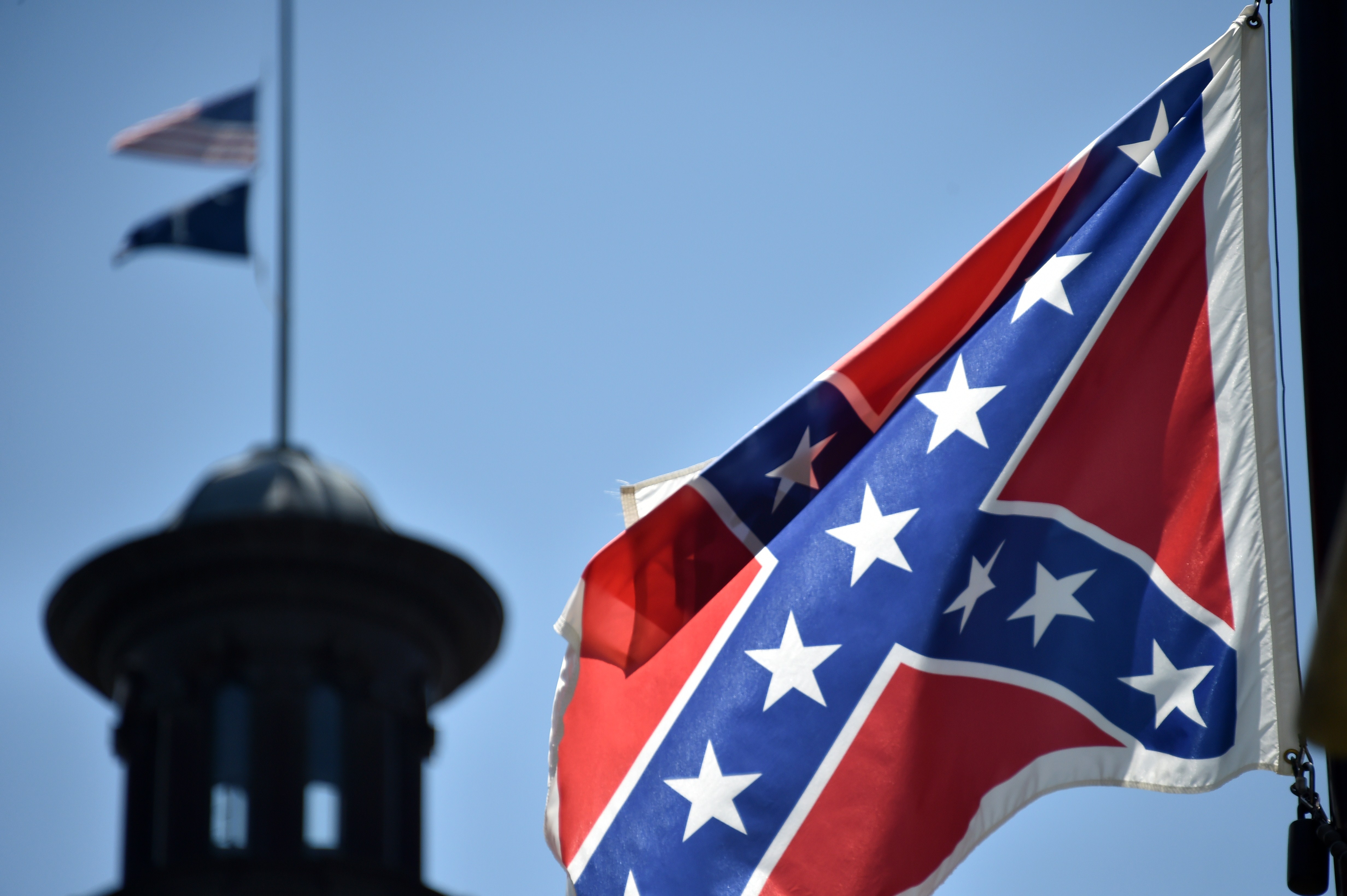 US-CRIME-SHOOTING-FLAG