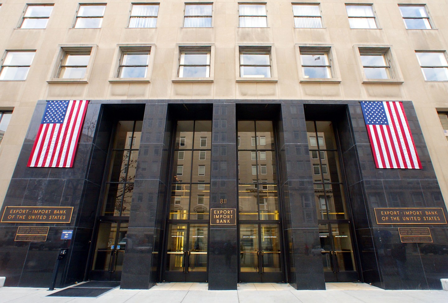 A generic photo of the Washinton, DC, building tha