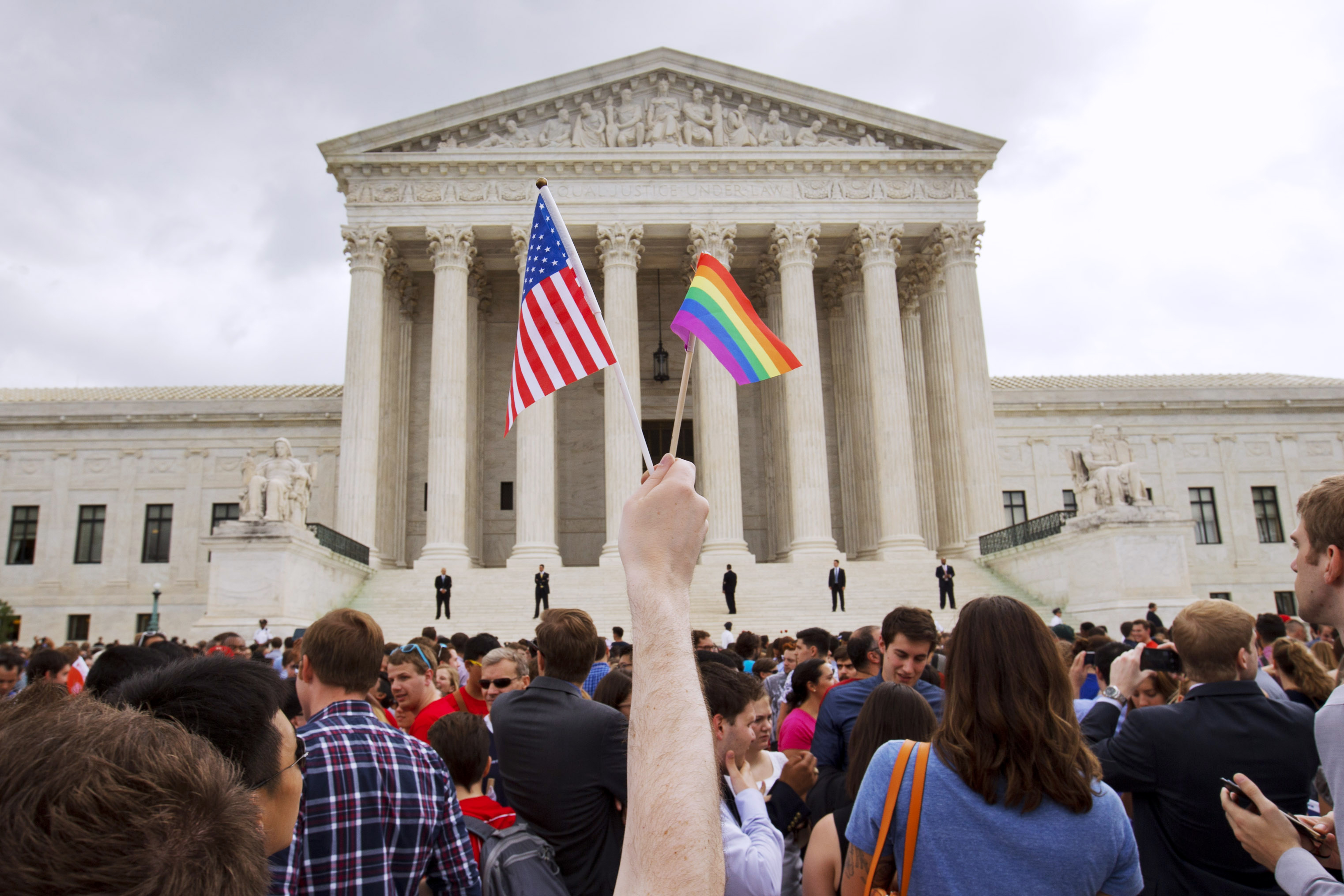 APTOPIX Supreme Court Gay Marriage