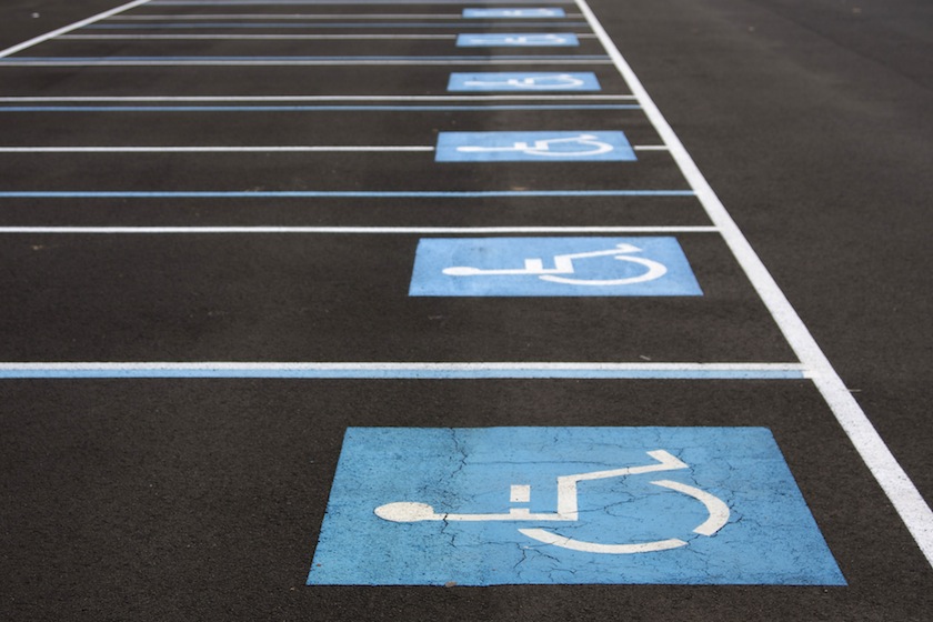 Disabled parking Spaces