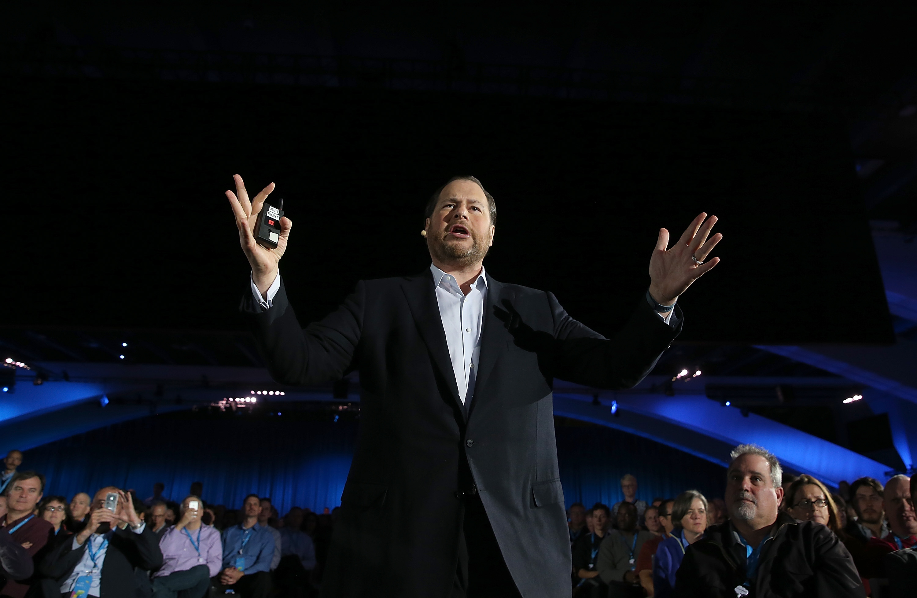 Technology Business Leaders Address Salesforce Conference