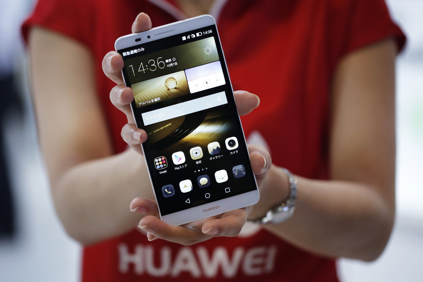 Latest Electronics Products On Display At The CEATEC Exhibition