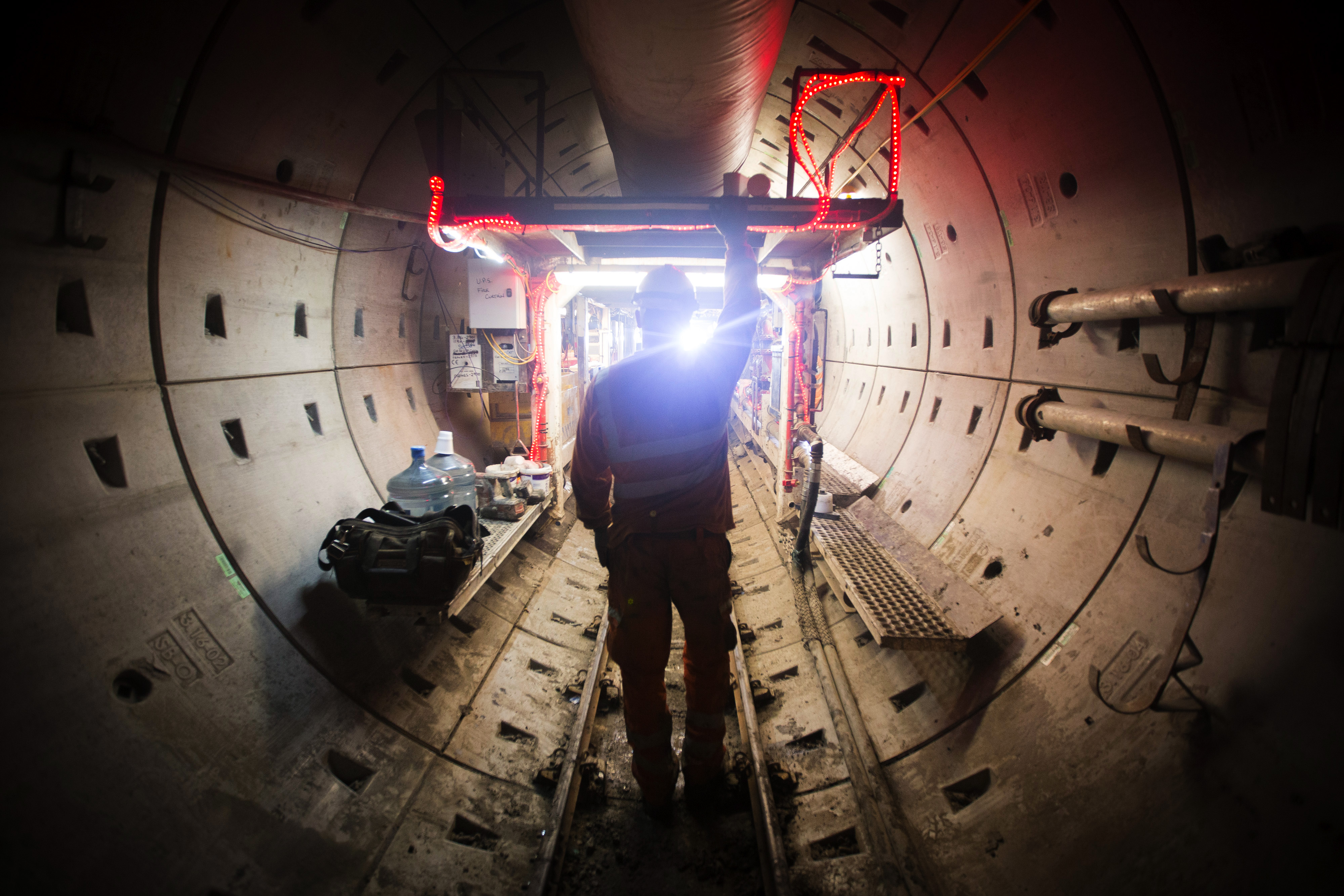 National Grid Tunnel Under Central London