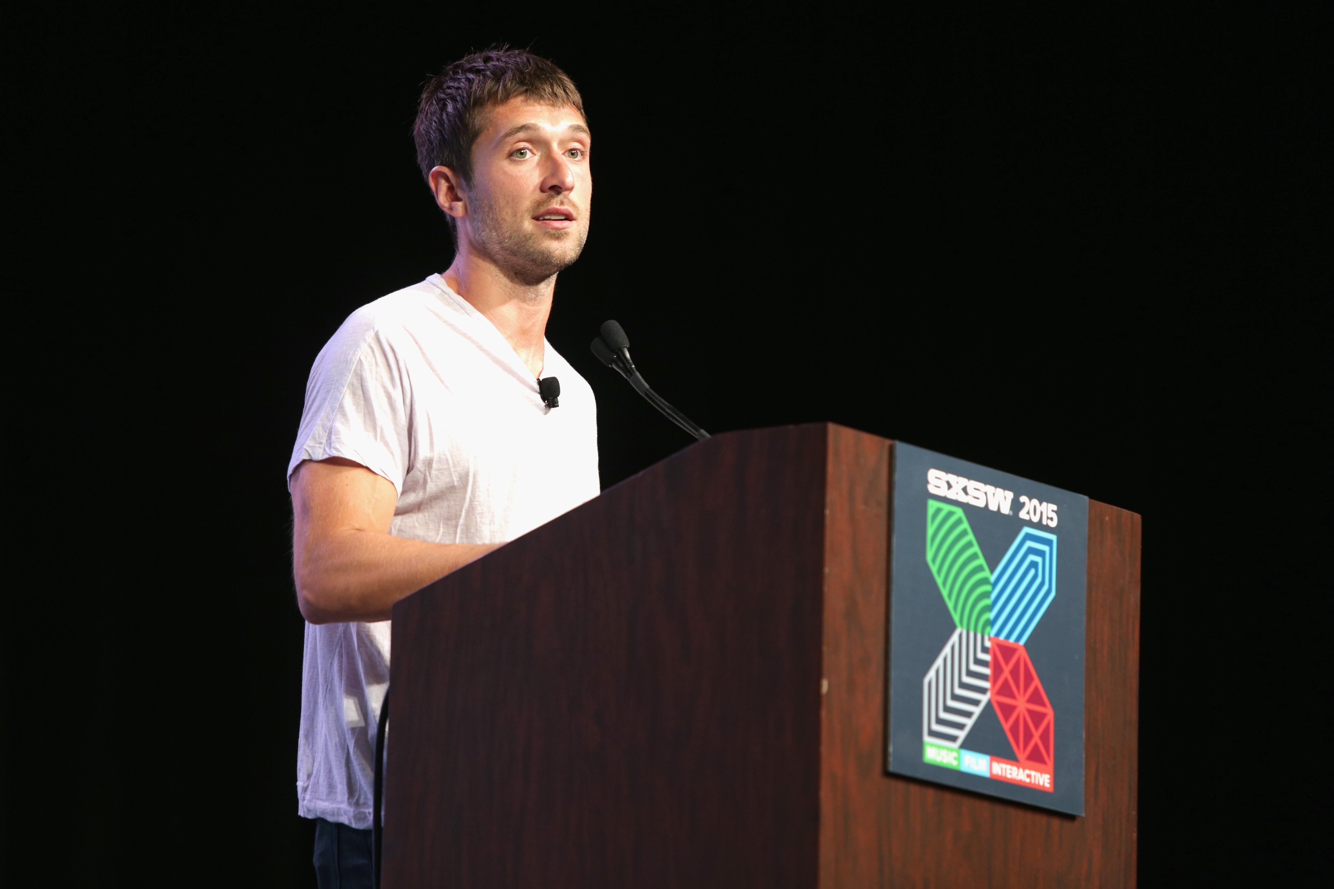 attends 'Back To The Future Of Media' during the 2015 SXSW Music, Film + Interactive Festival at Austin Convention Center on March 13, 2015 in Austin, Texas.