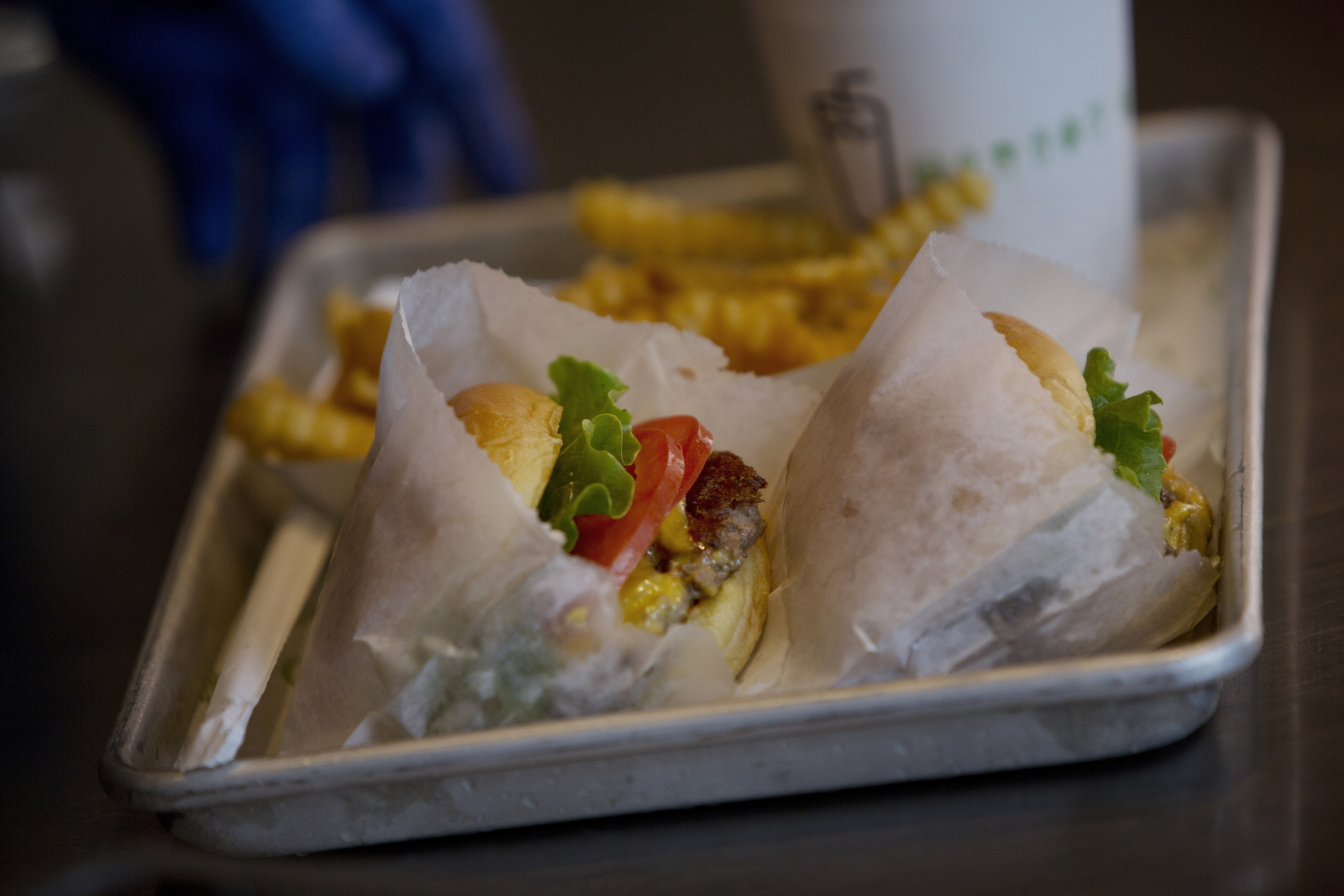 Inside A Shake Shack Inc. Restaurant Ahead Of Earnings Figures
