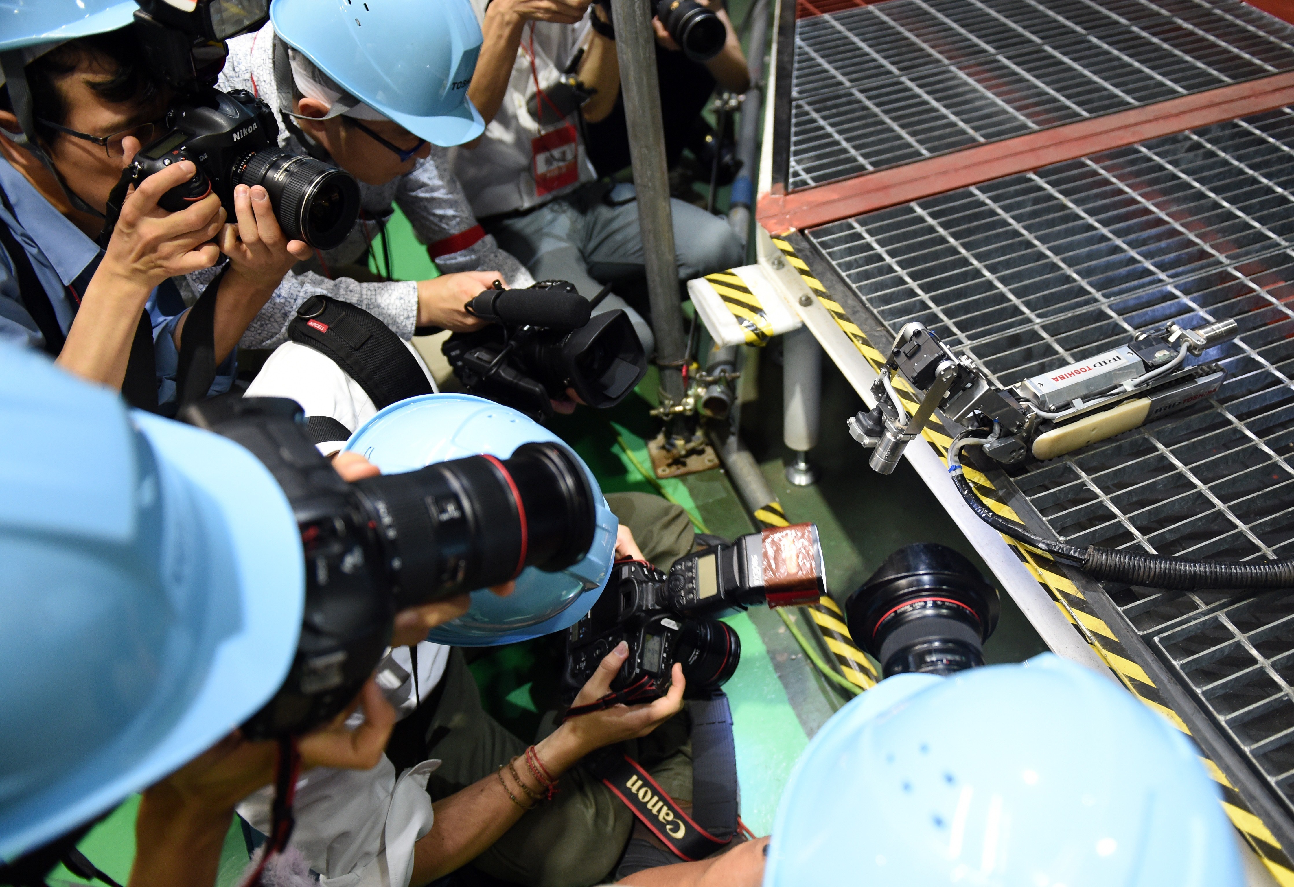 JAPAN-DISASTER-NUCLEAR-ROBOT-TOSHIBA
