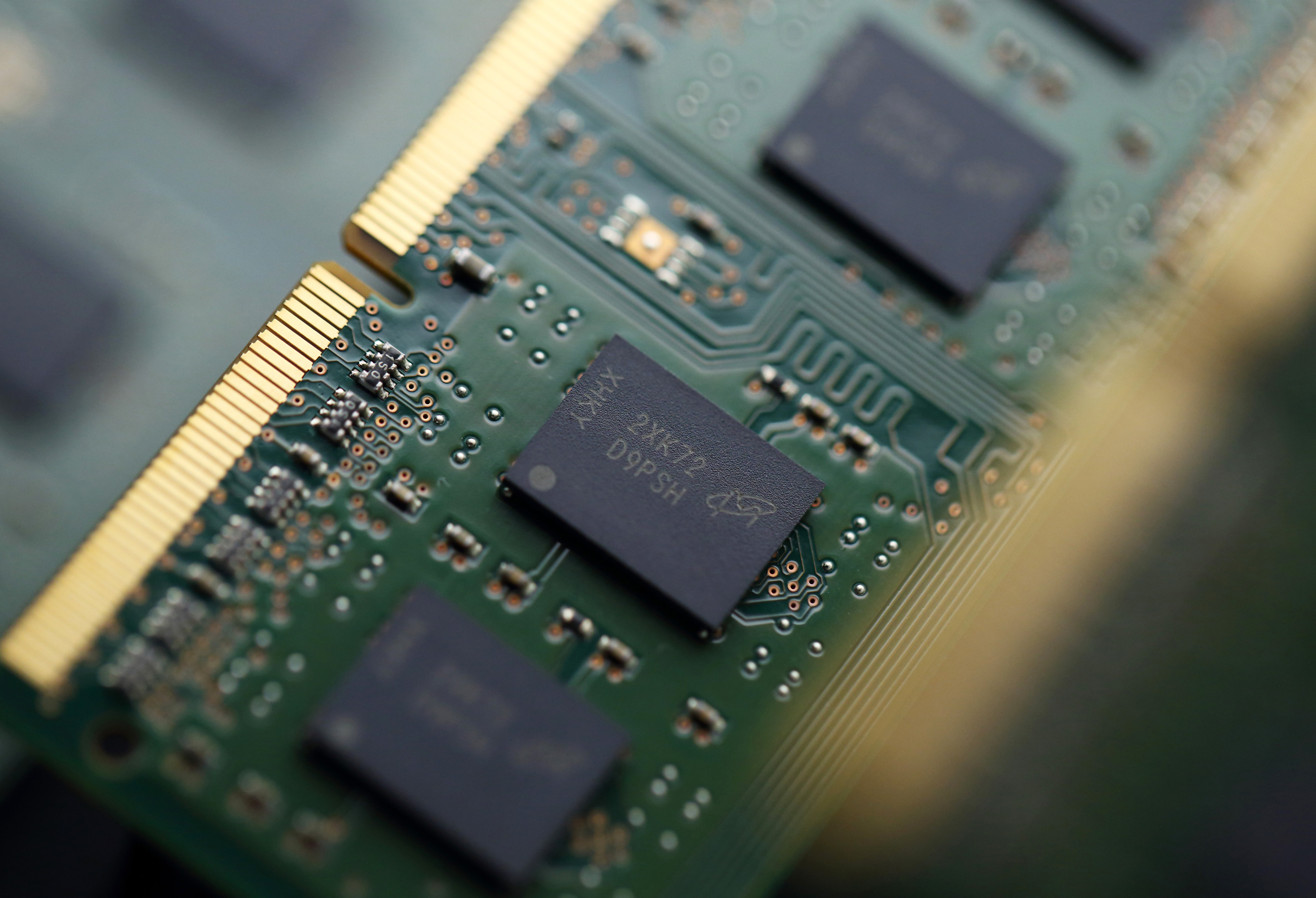 Micron Technology Inc. Memory Chips As China-Backed Takeover Bid Seen Facing Tough U.S. Review