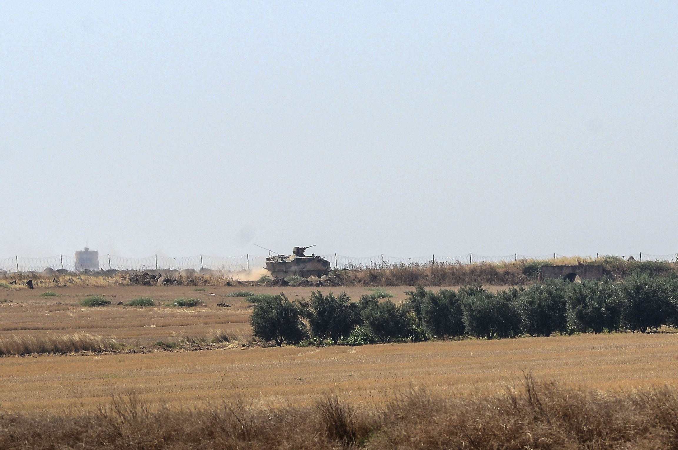 Fight against Daesh in Turkey's Syrian borderline