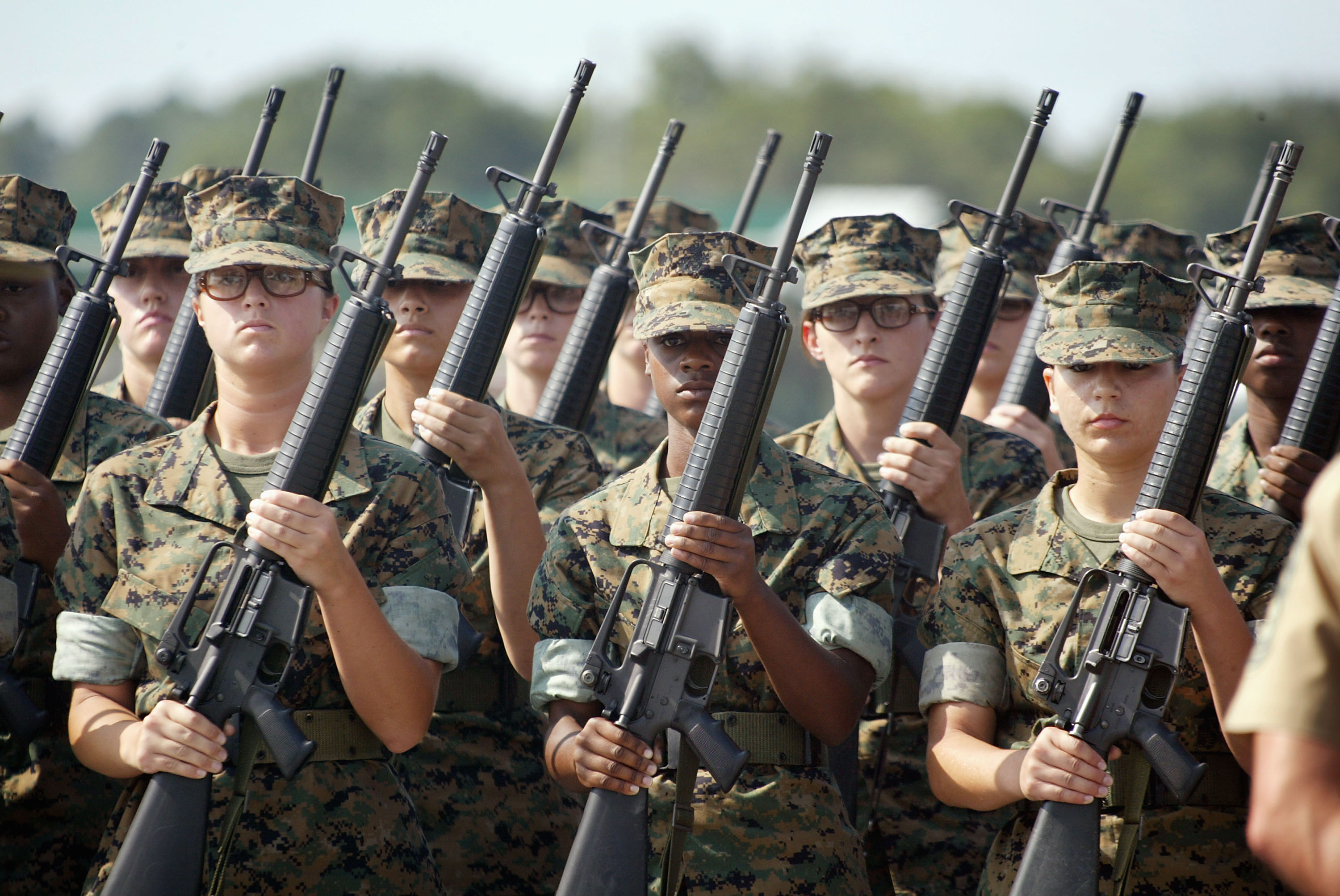 Women Train to Become U.S. Marines