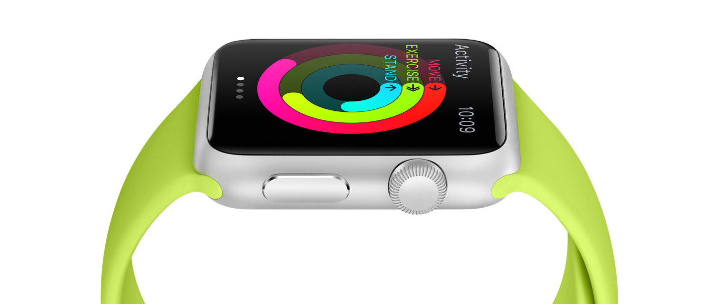 Apple Watch fitness green