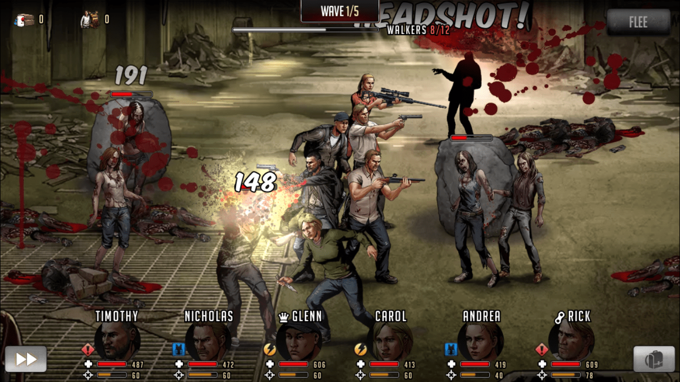 Kill zombies on your phone with a ‘The Walking Dead’ mobile game
