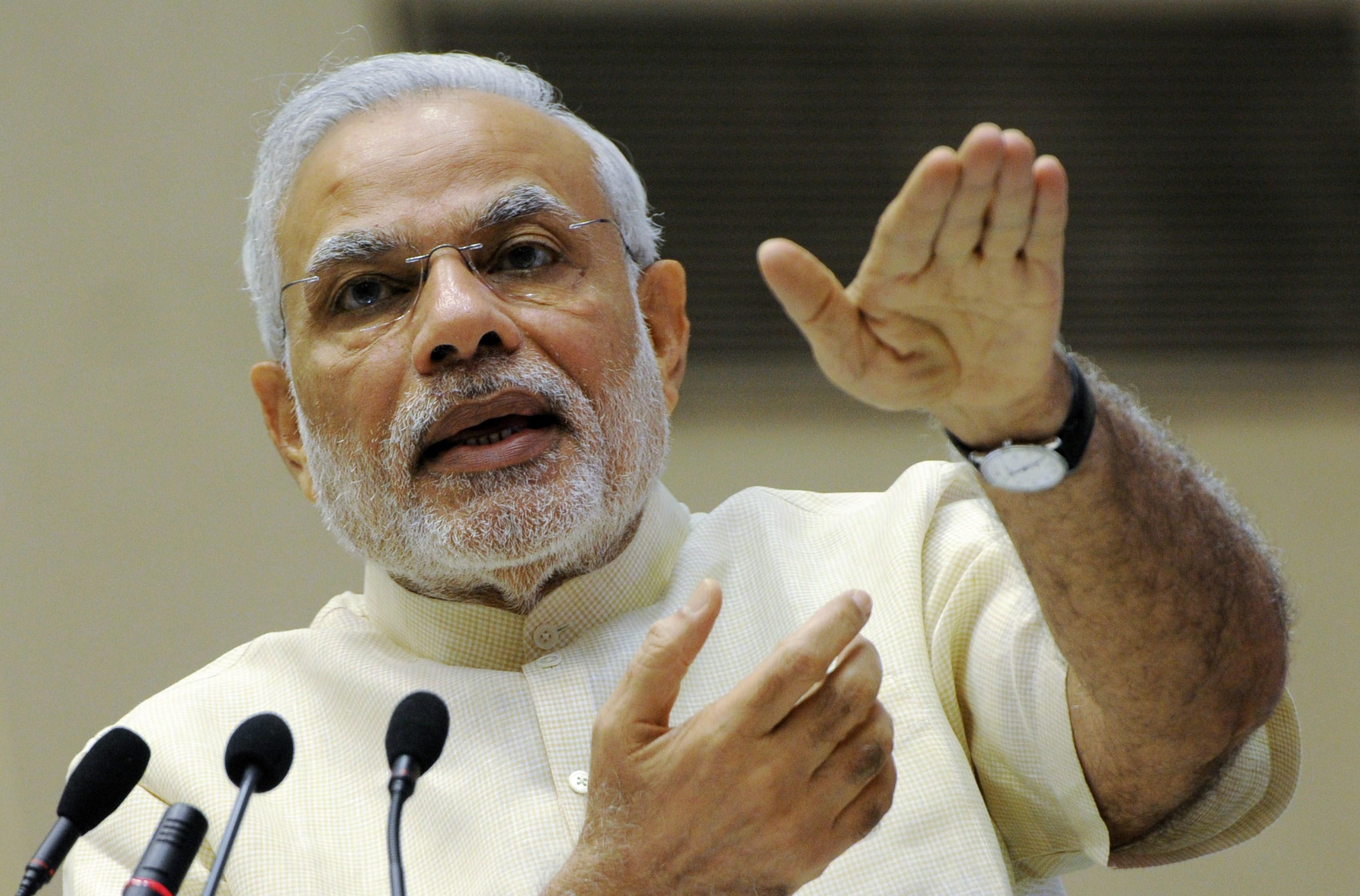 INDIA-POLITICS-MODI