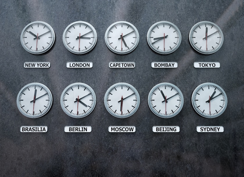 time zones