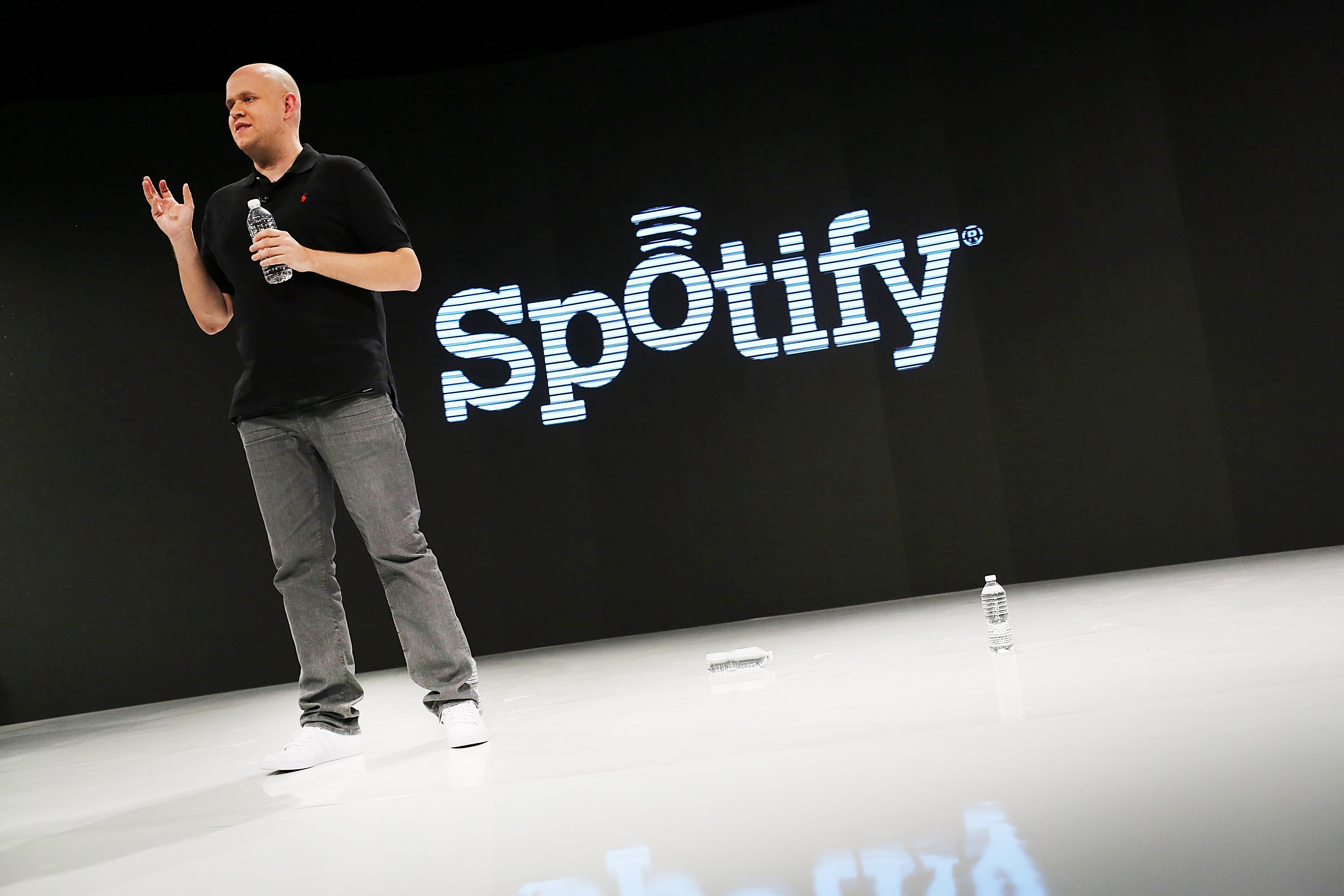 Spotify Holds Press Event In New York