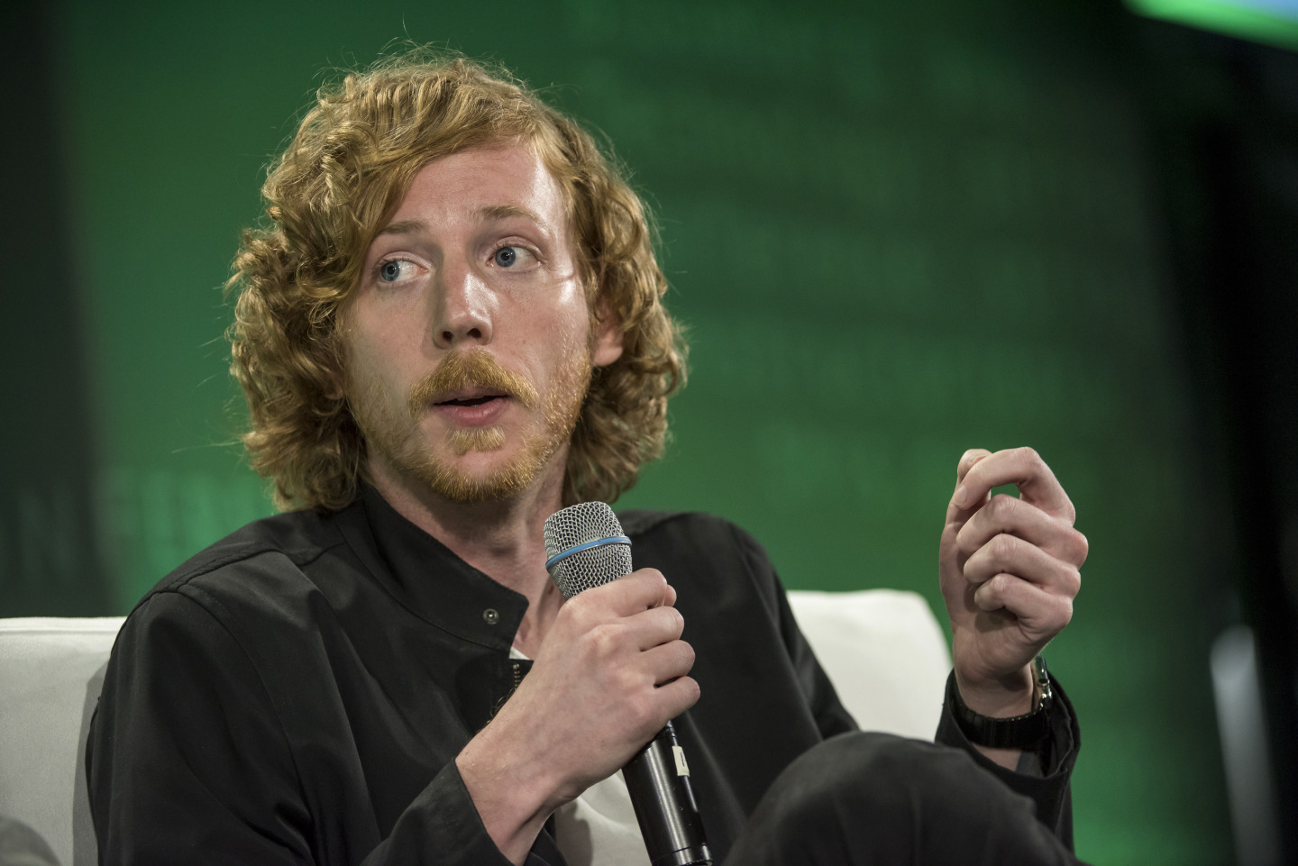 Chris Wanstrath, co-founder and chief executive officer at GitHub Inc., speaks during the 2015 Bloomberg Technology Conference in San Francisco, California, U.S., on Tuesday, June 16, 2015. The conference gathers global business leaders, tech influencers, top investors and entrepreneurs to shine a spotlight on how coders and coding are transforming business and fueling disruption across all industries. Photographer: David Paul Morris/Bloomberg *** Local Caption *** Chris Wanstrath
