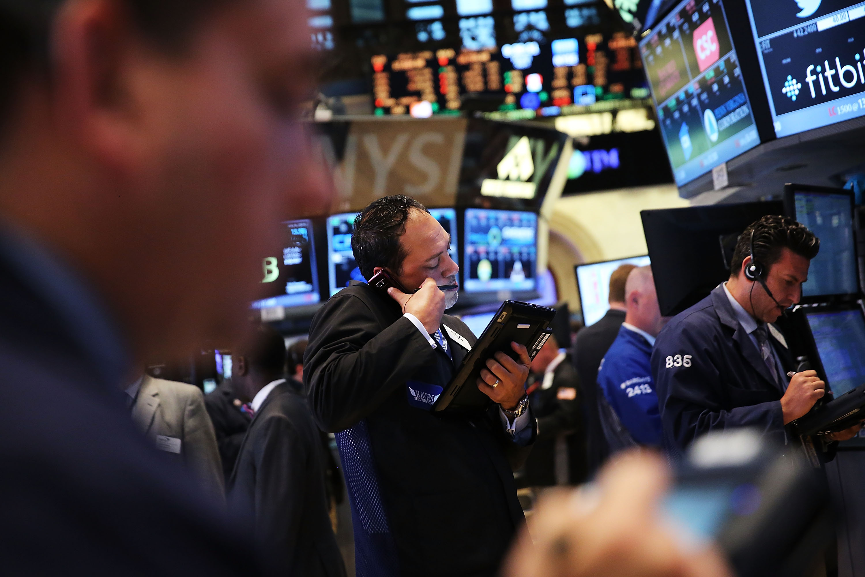 NYSE trading floor