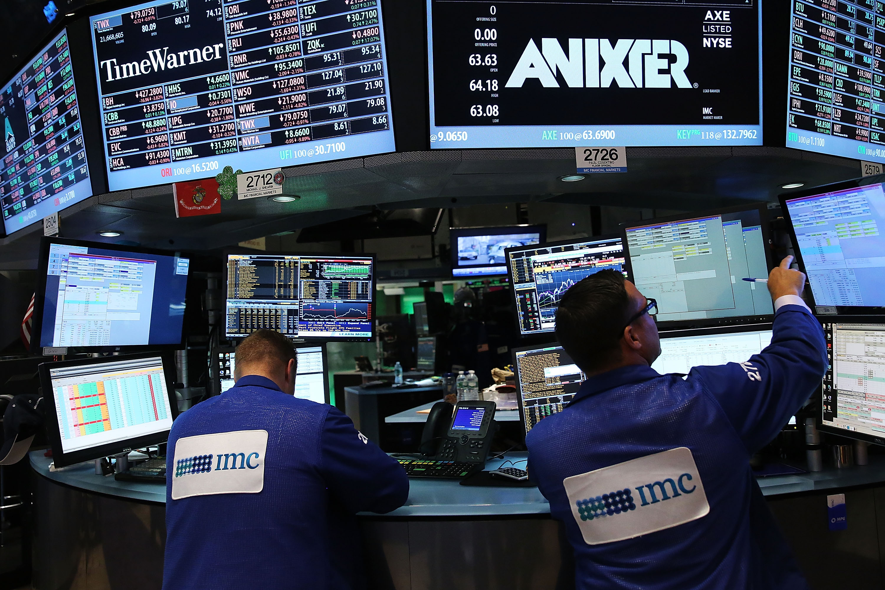 Dow Drops Over 120 Points in Trading Today