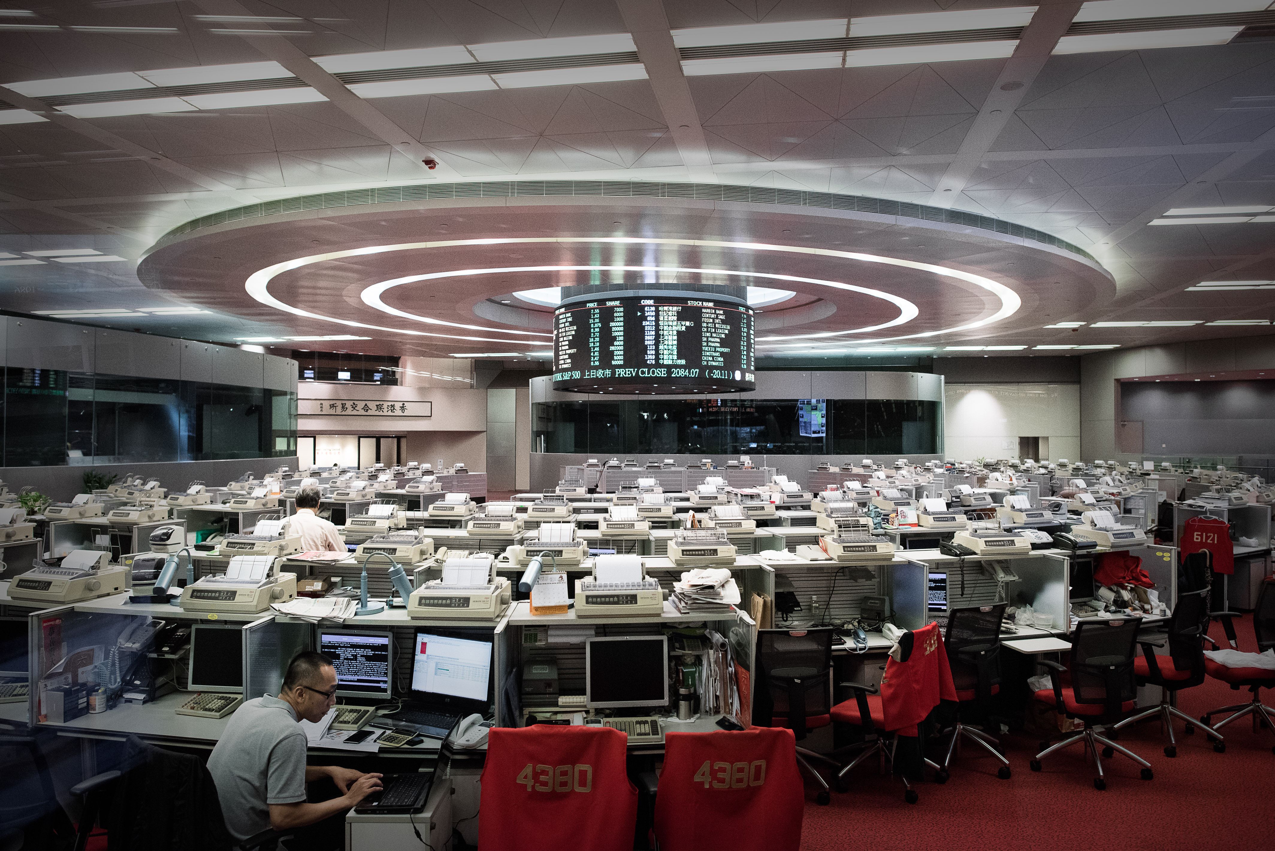 HONG KONG-ECONOMY-STOCKS