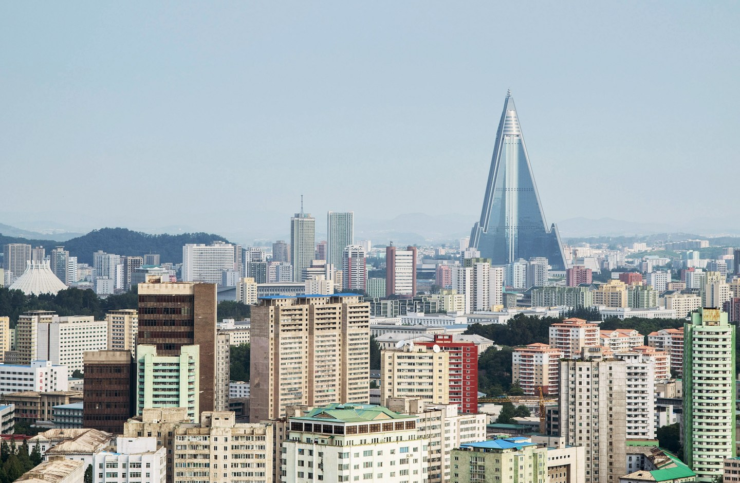 PYONGYANG, NORTH KOREA - AUGUST 24: on August 24, 2015 in Pyongyang, North Korea. (Photo by Xiaolu Chu/Getty Images)North and South Korea today came to an agreement to ease tensions following an exchange of artillery fire at the demilitarized border last week. (Photo by Stringer/Getty Images)