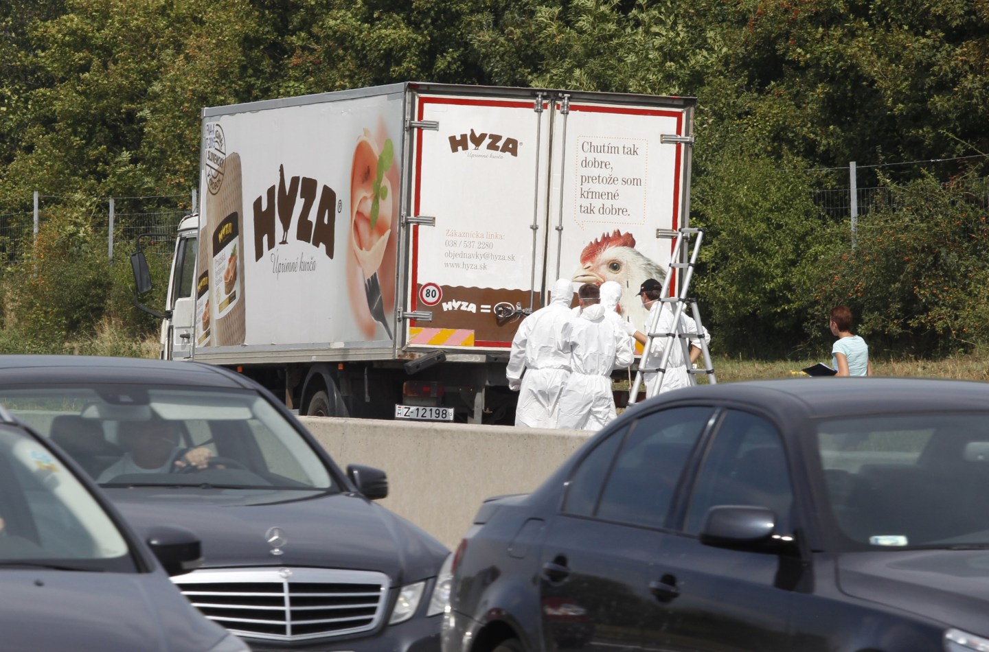 AUSTRIA-EUROPE-MIGRANTS-ACCIDENT