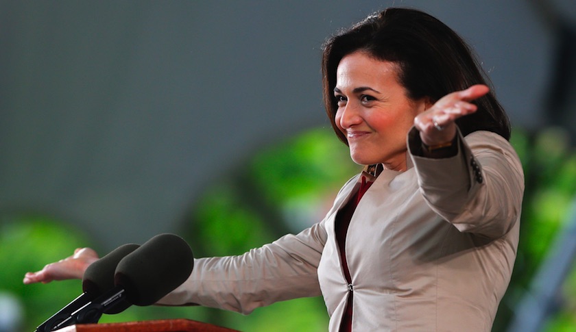 Sheryl Sandberg, COO of Facebook and author of "Lean In: Women, Work, and the Will to Lead"