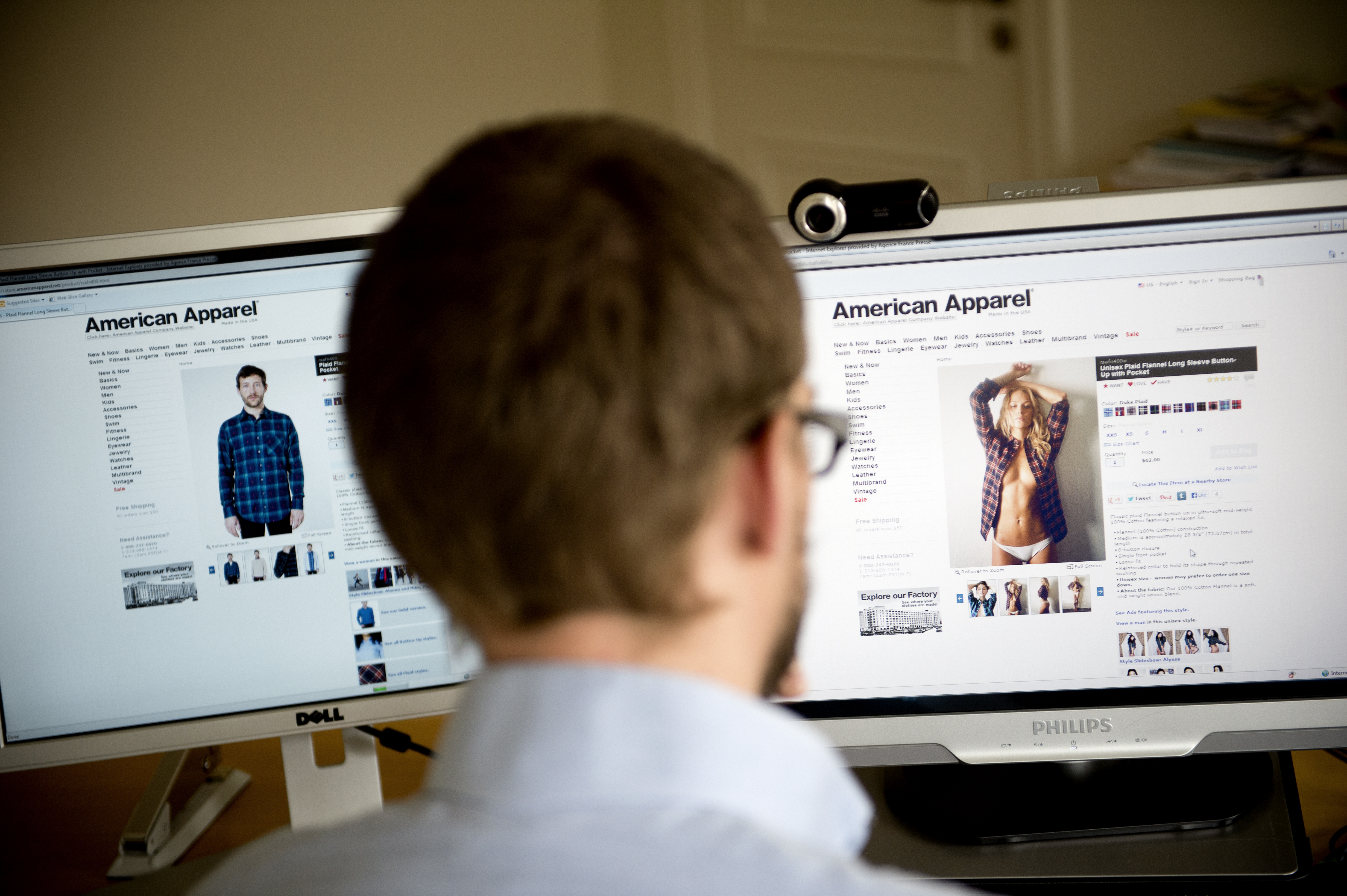 SWEDEN-US-CLOTHING-RETAIL-AMERICAN APPAREL