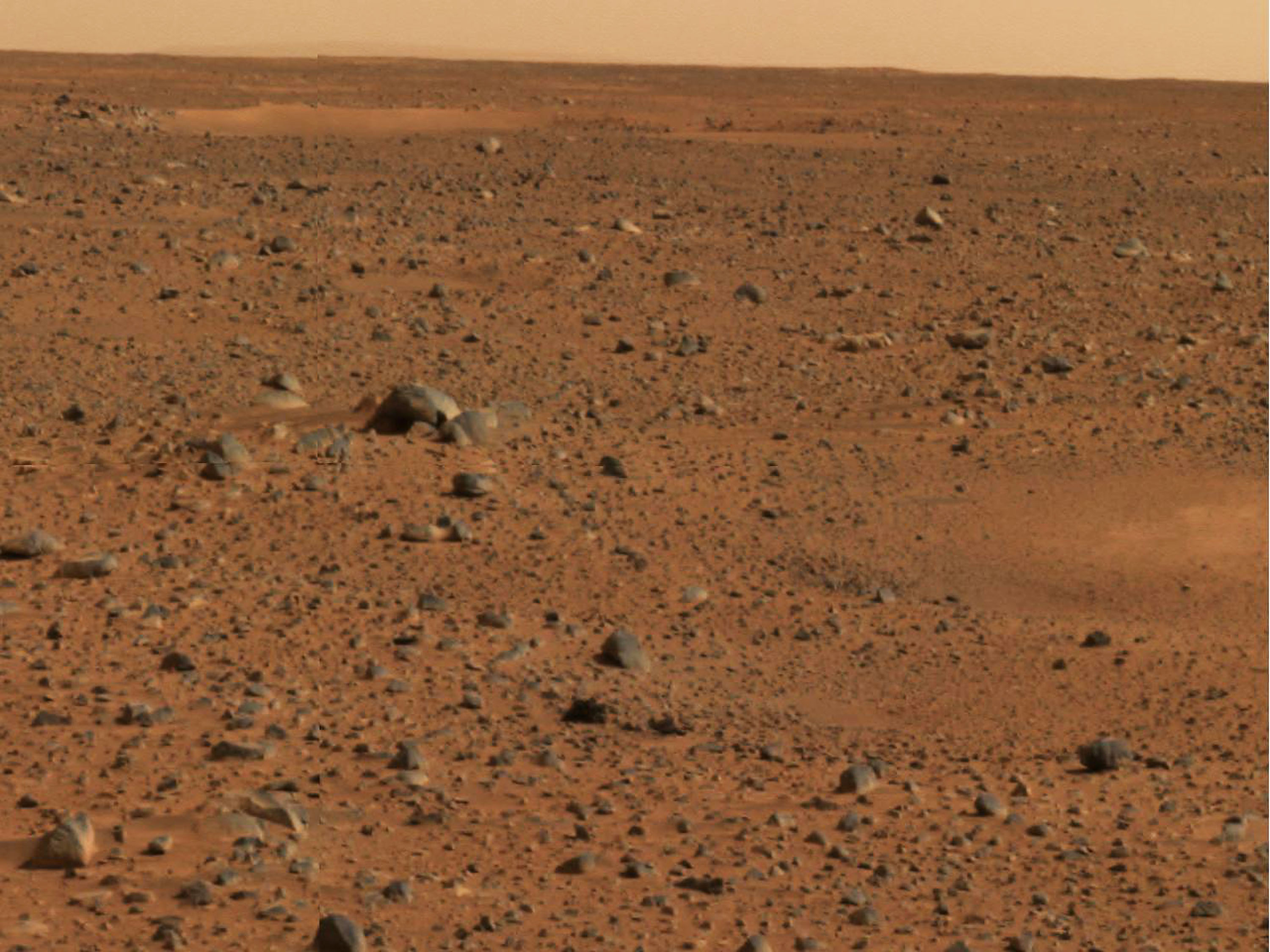 First Color Pictures Of Mars Rover Released