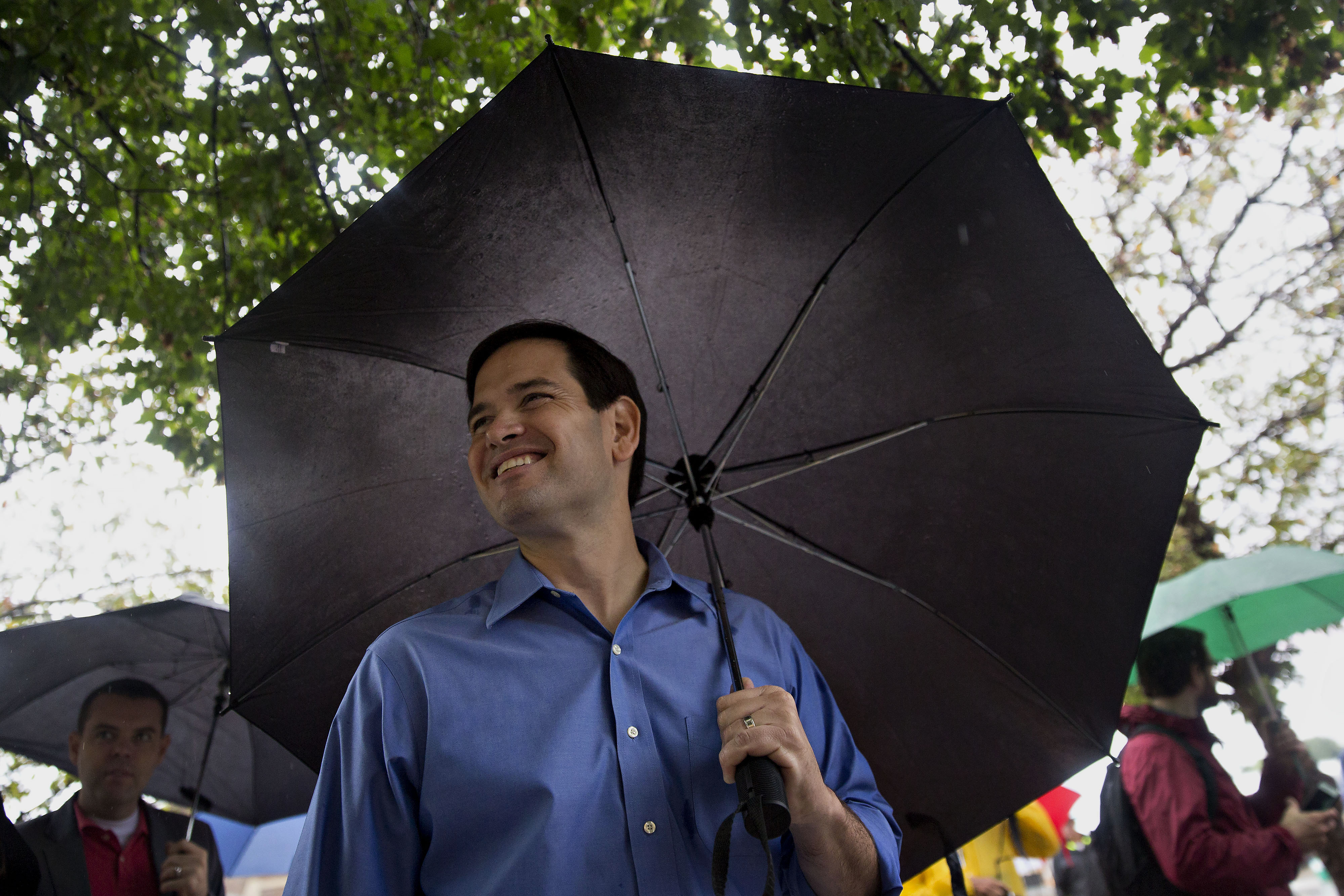 Presidential Candidates Speak At Iowa State Fair Soapbox