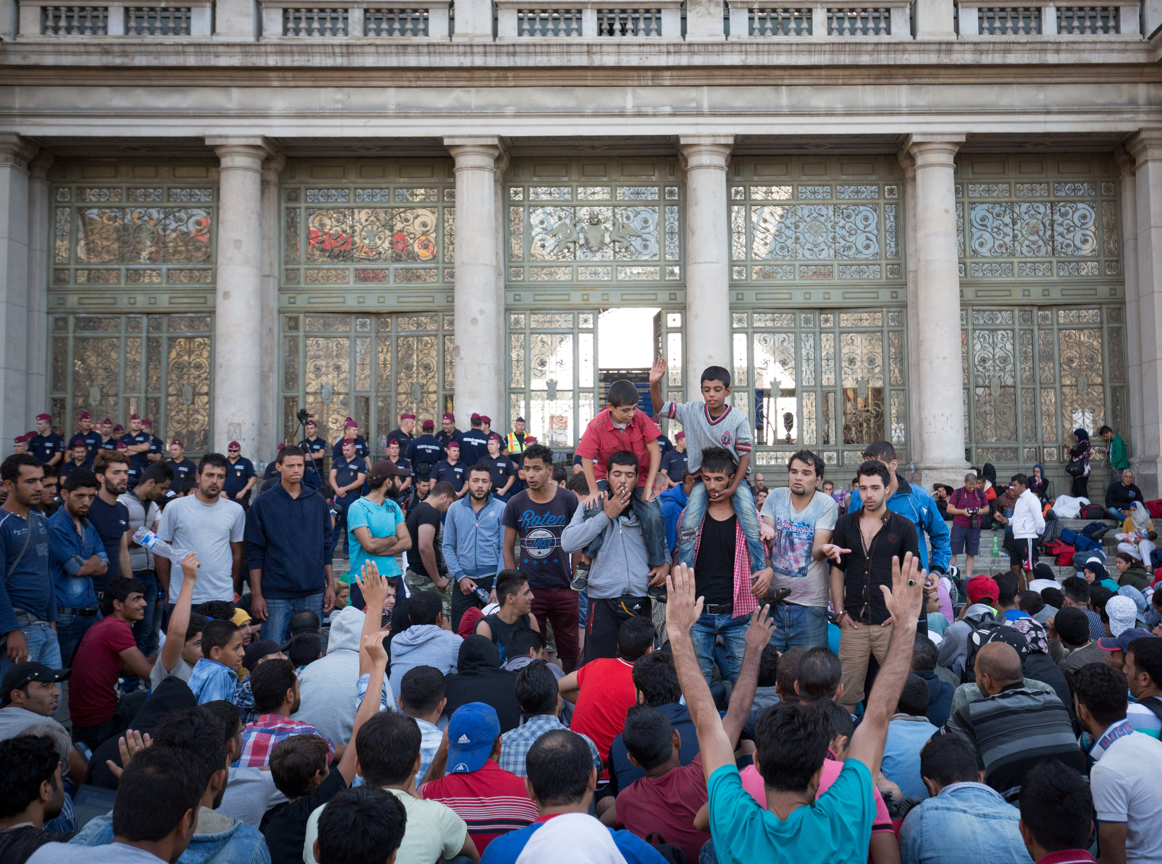 Migrant Route Is Blocked In Hungary