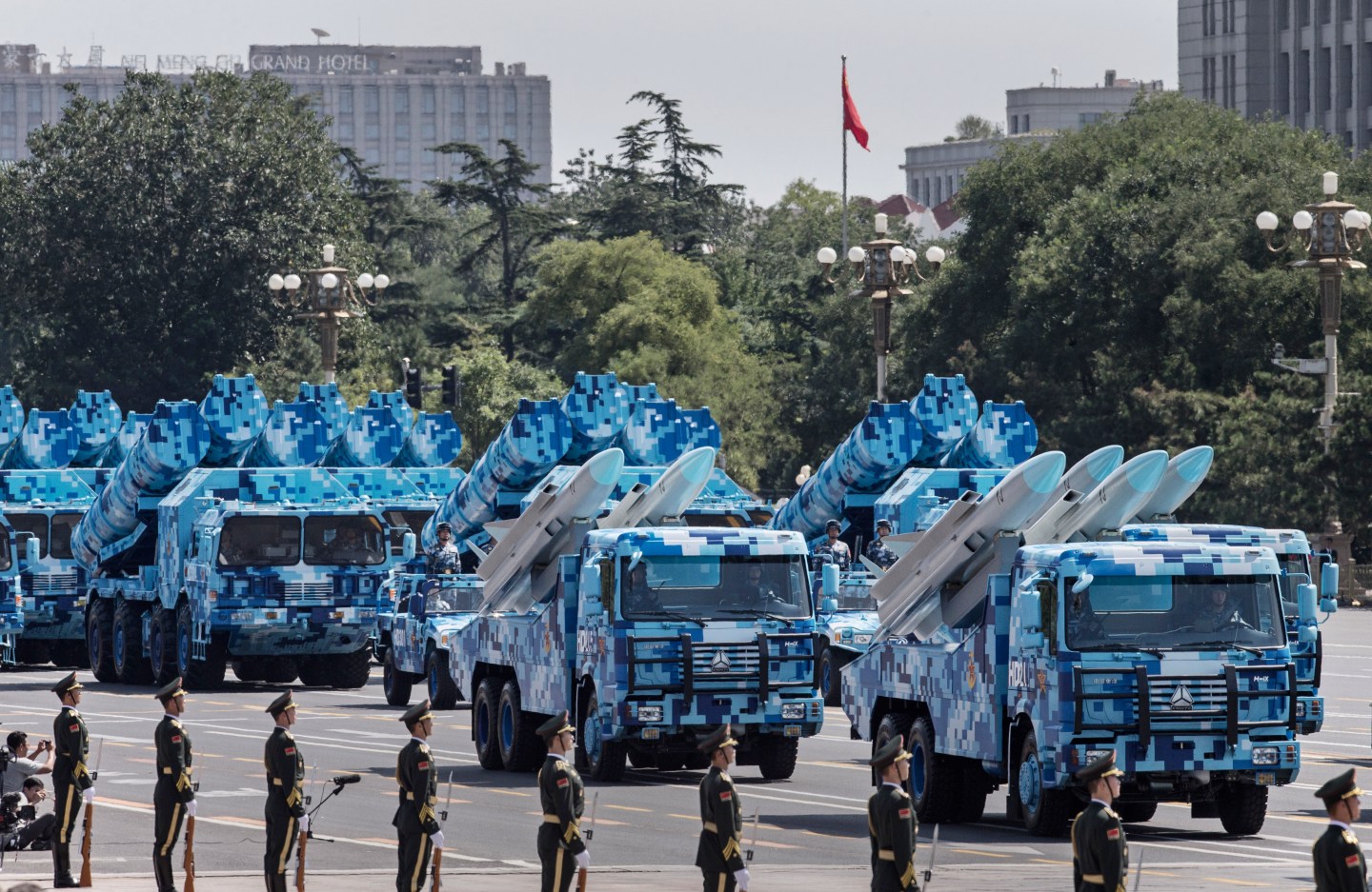 China Holds Military Parade To Commemorate End Of World War II In Asia