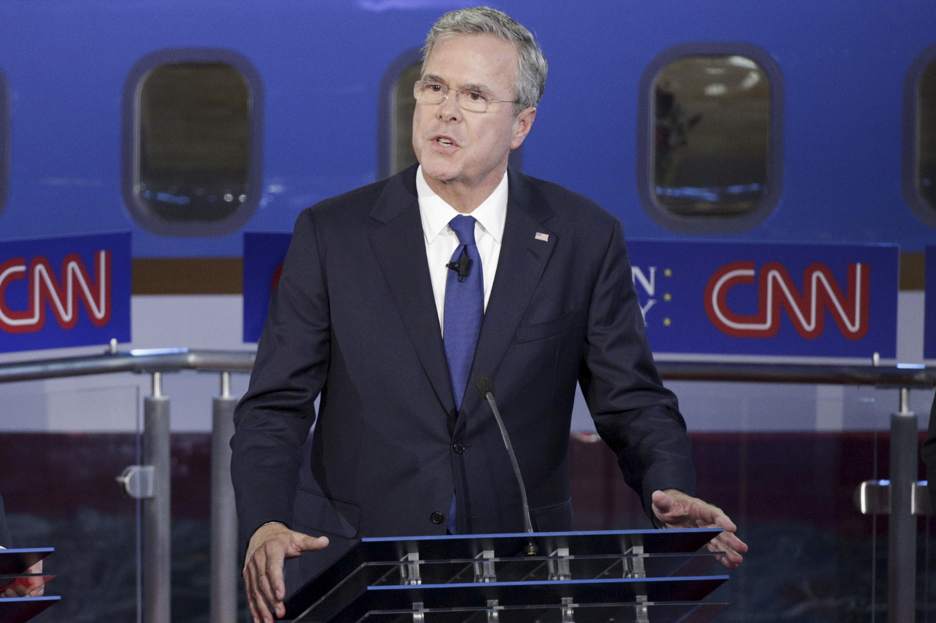 CNN And Reagan Library Host GOP Presidential Primary Candidates Debate