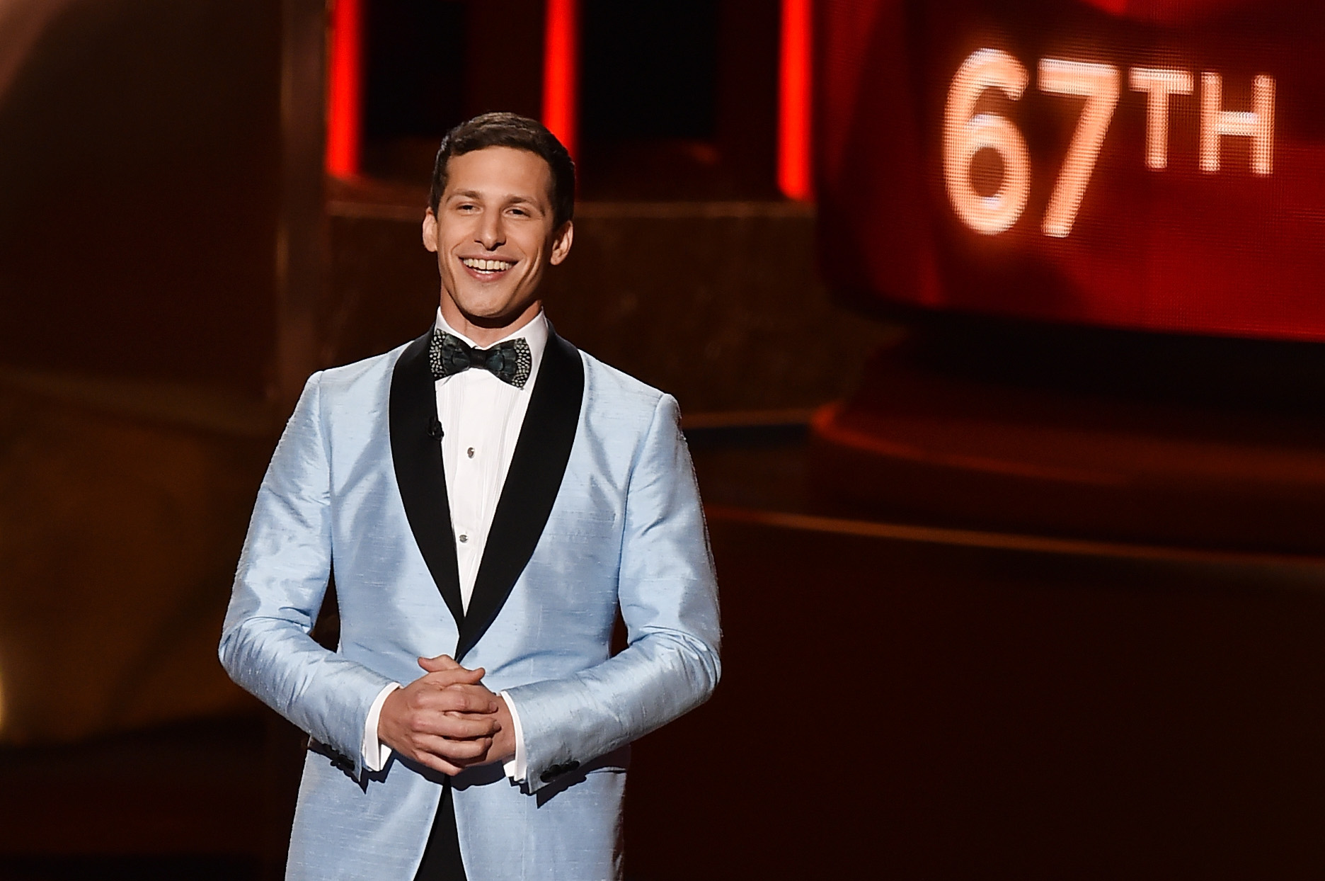 onstage during the 67th Annual Primetime Emmy Awards at Microsoft Theater on September 20, 2015 in Los Angeles, California.
