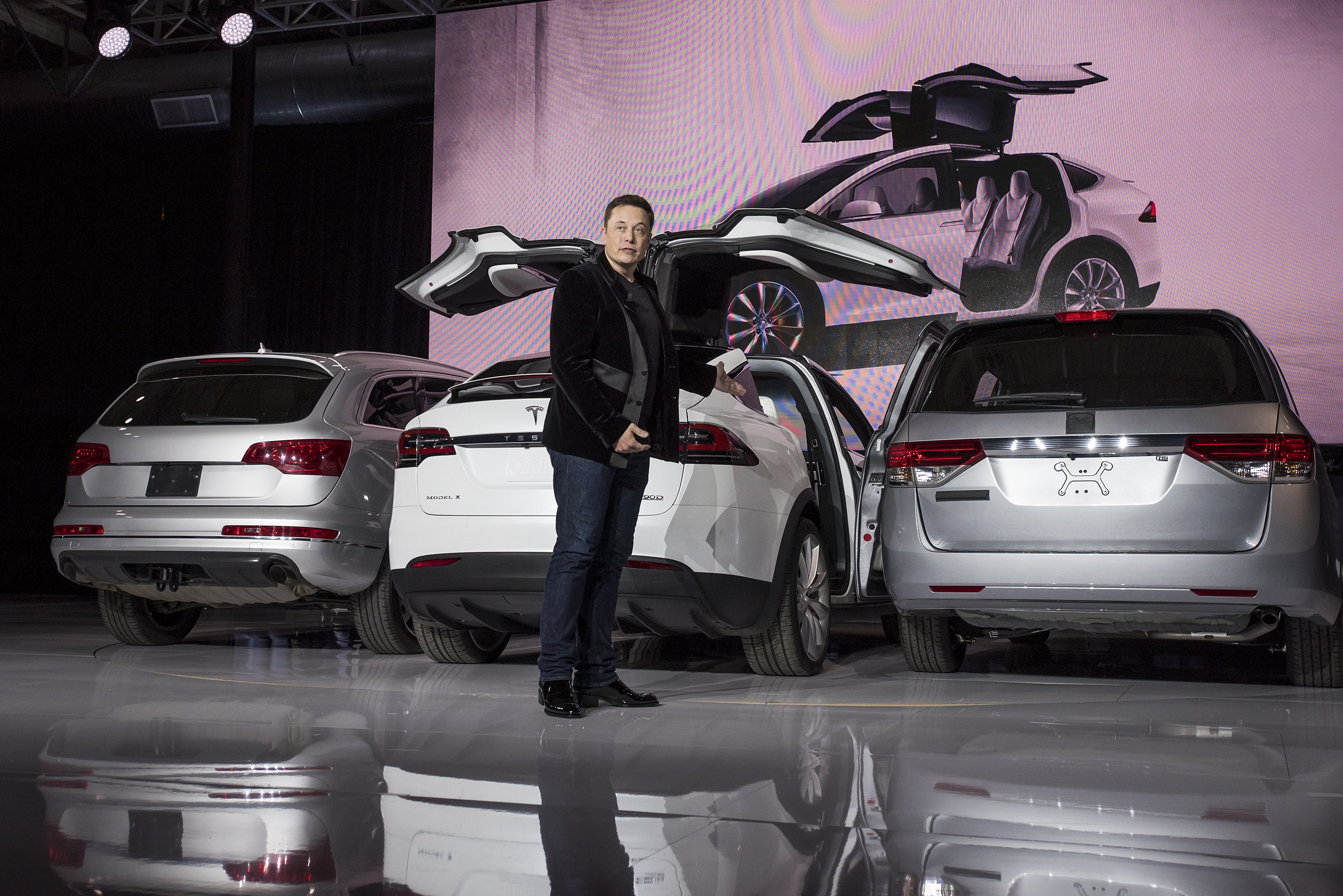 Tesla Motors Inc. Model X SUV Reveal
