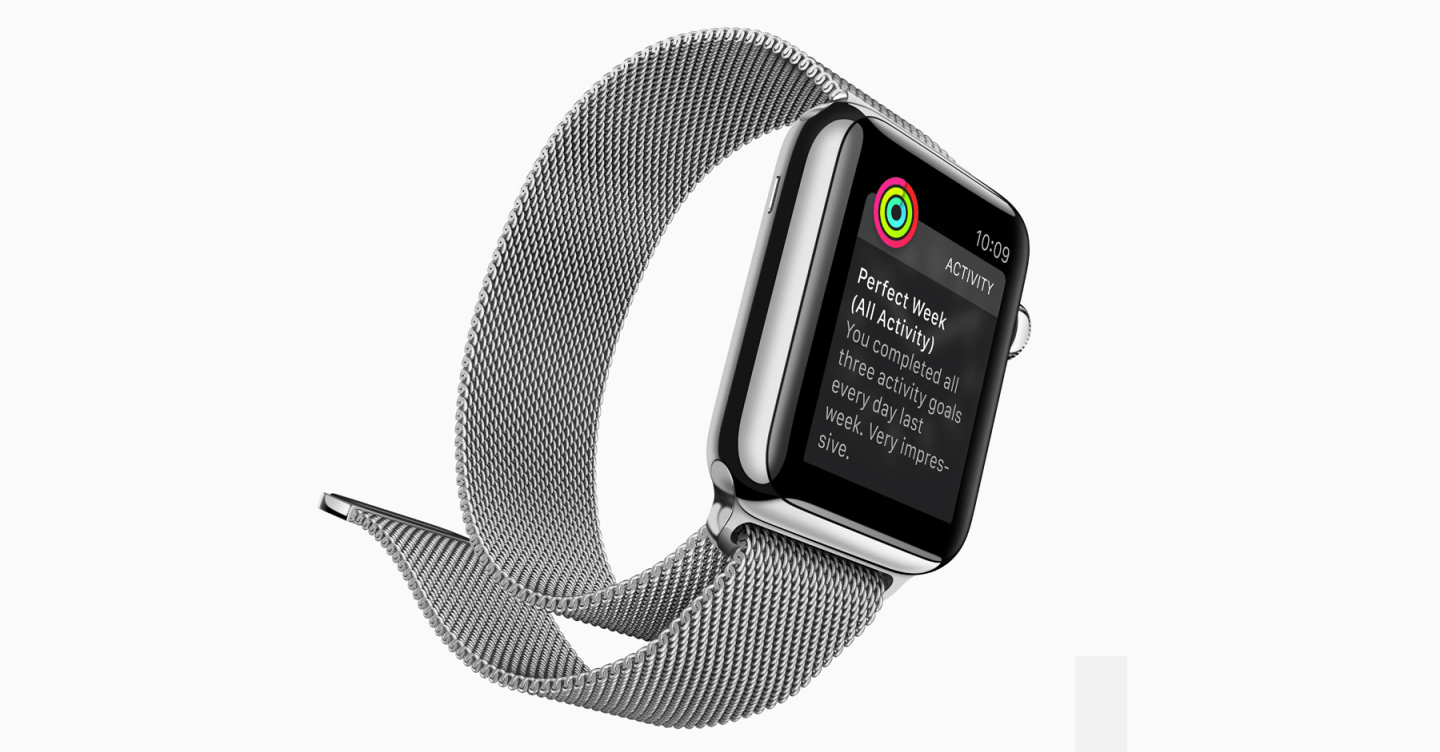 Apple Watch fitness milanese loop band