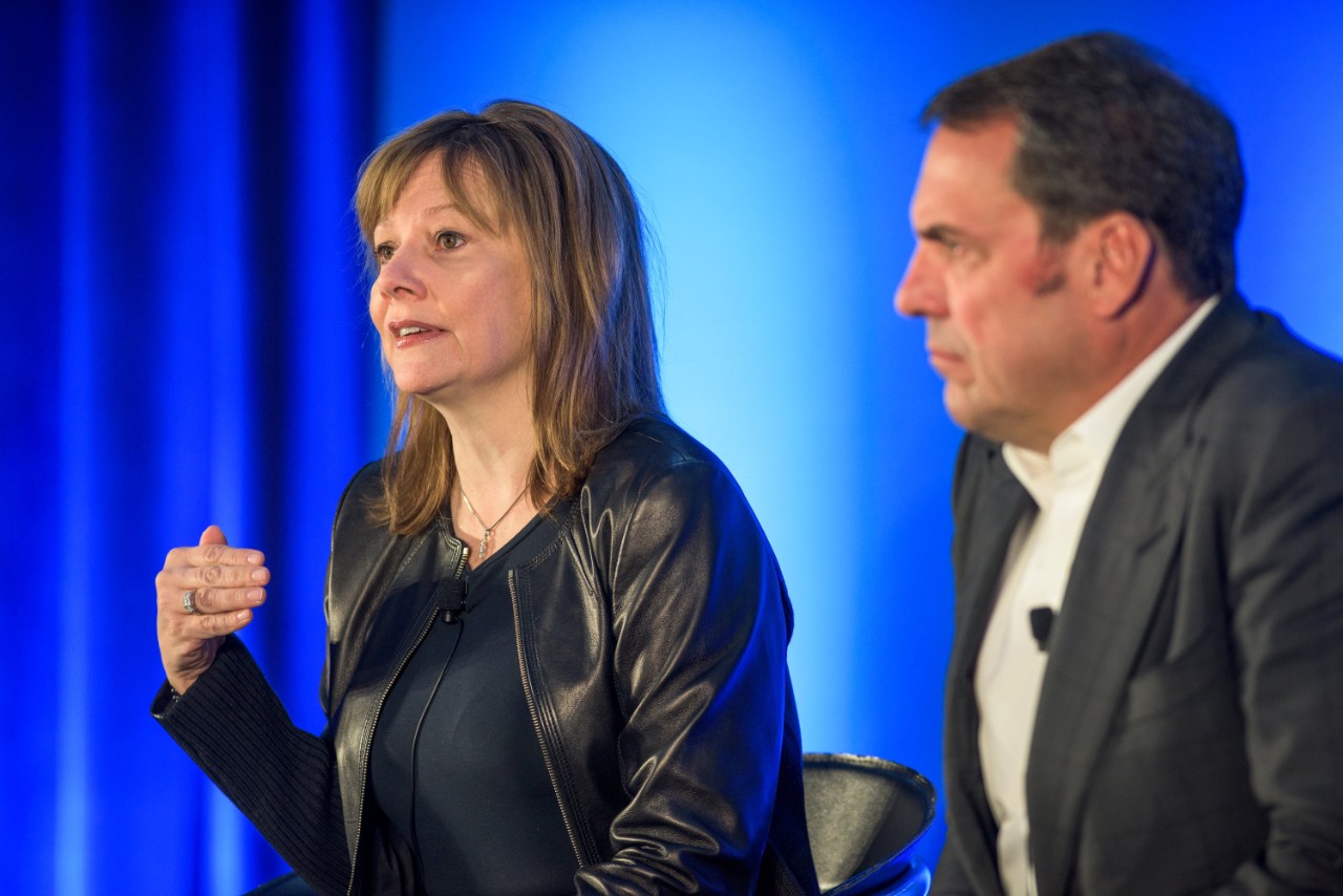 It’s lag or lead time for General Motors