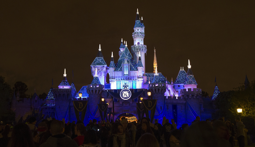 Sleeping Beauty's Castle at Disneyland in Anaheim, Calif.