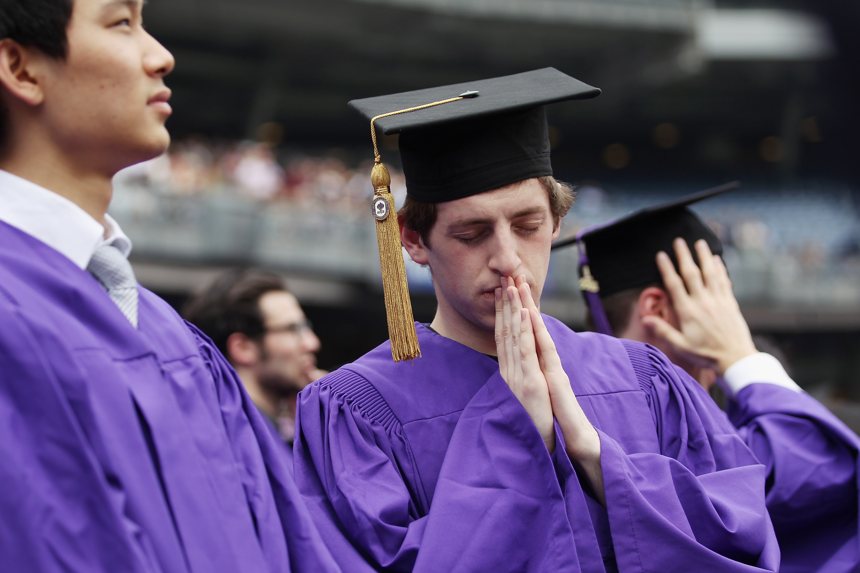 New York University Holds Commencement Ceremony At Yankee Stadium