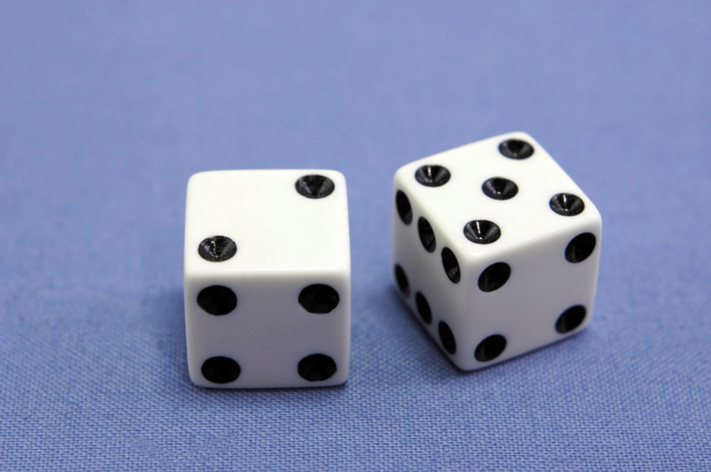 Dice Showing Seven