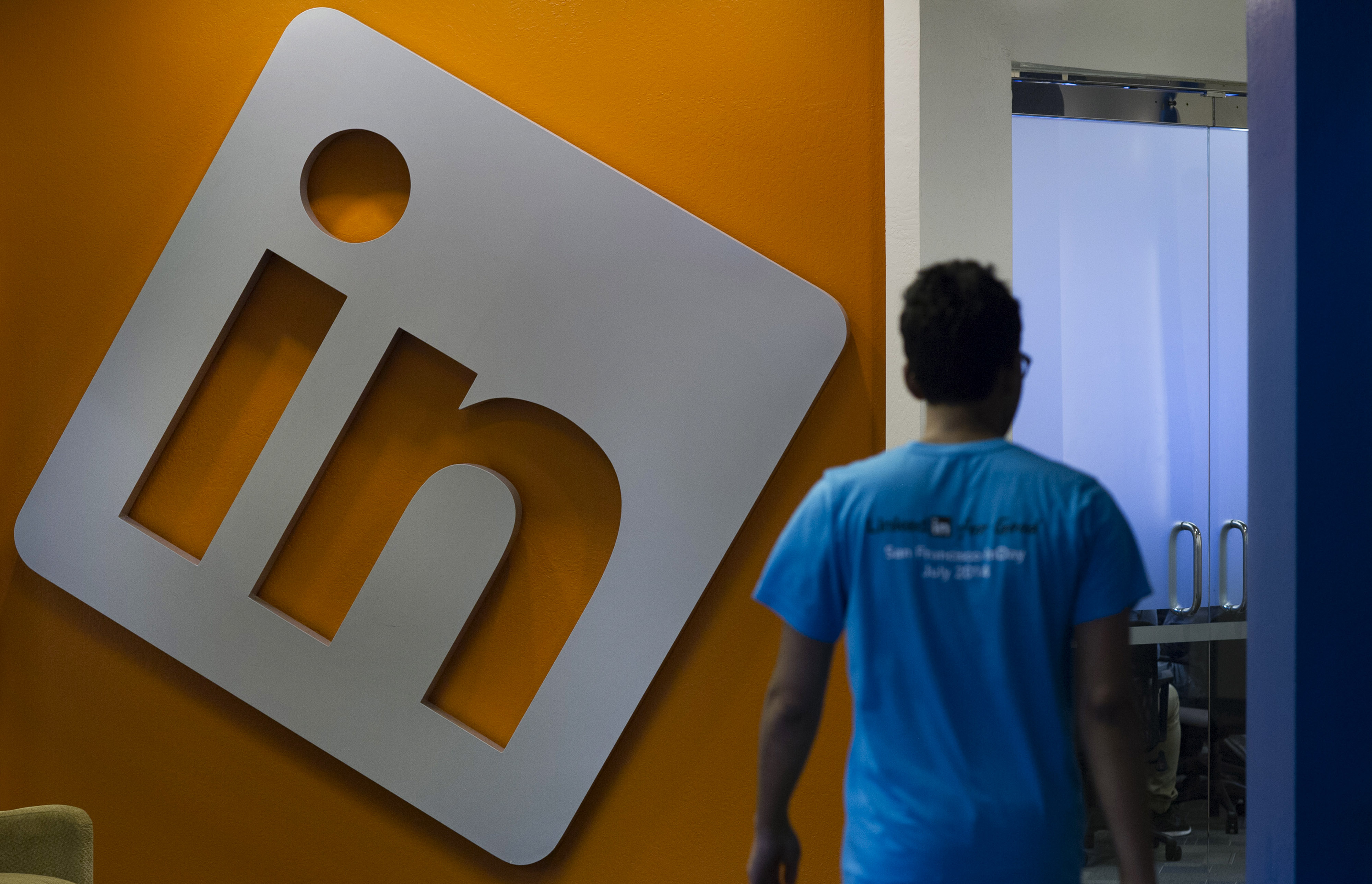 Inside LinkedIn Corp. Headquarters Ahead Of Earnings Figures