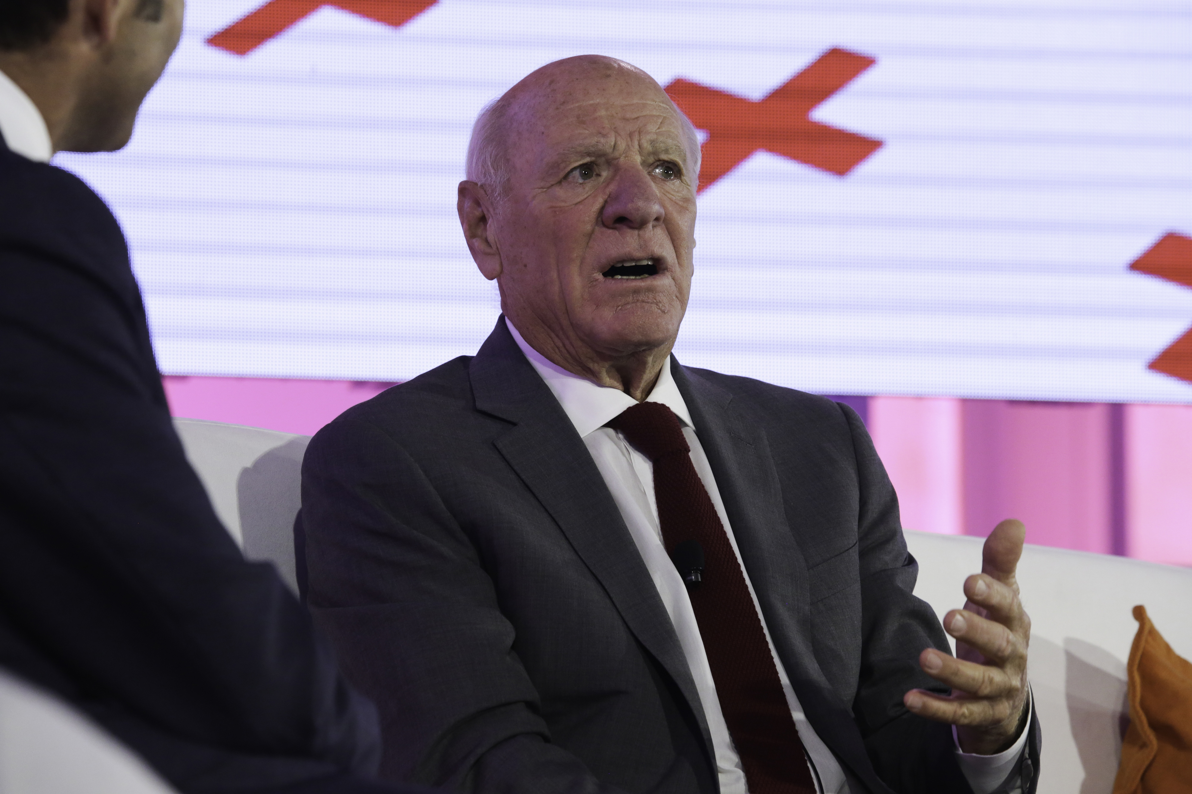 Barry Diller, chairman and senior executive of IAC/InterActiveCorp, speaks at the Bloomberg Markets Most Influential Summit 2015 in New York, U.S., on Tuesday, Oct. 6, 2015. The summit brings together the bankers, policymakers, money managers and big thinkers who matter most for a day of discussion about the macroeconomic trends and global forces shaping investment strategy. Photographer: Chris Goodney/Bloomberg *** Local Caption ***Barry Diller