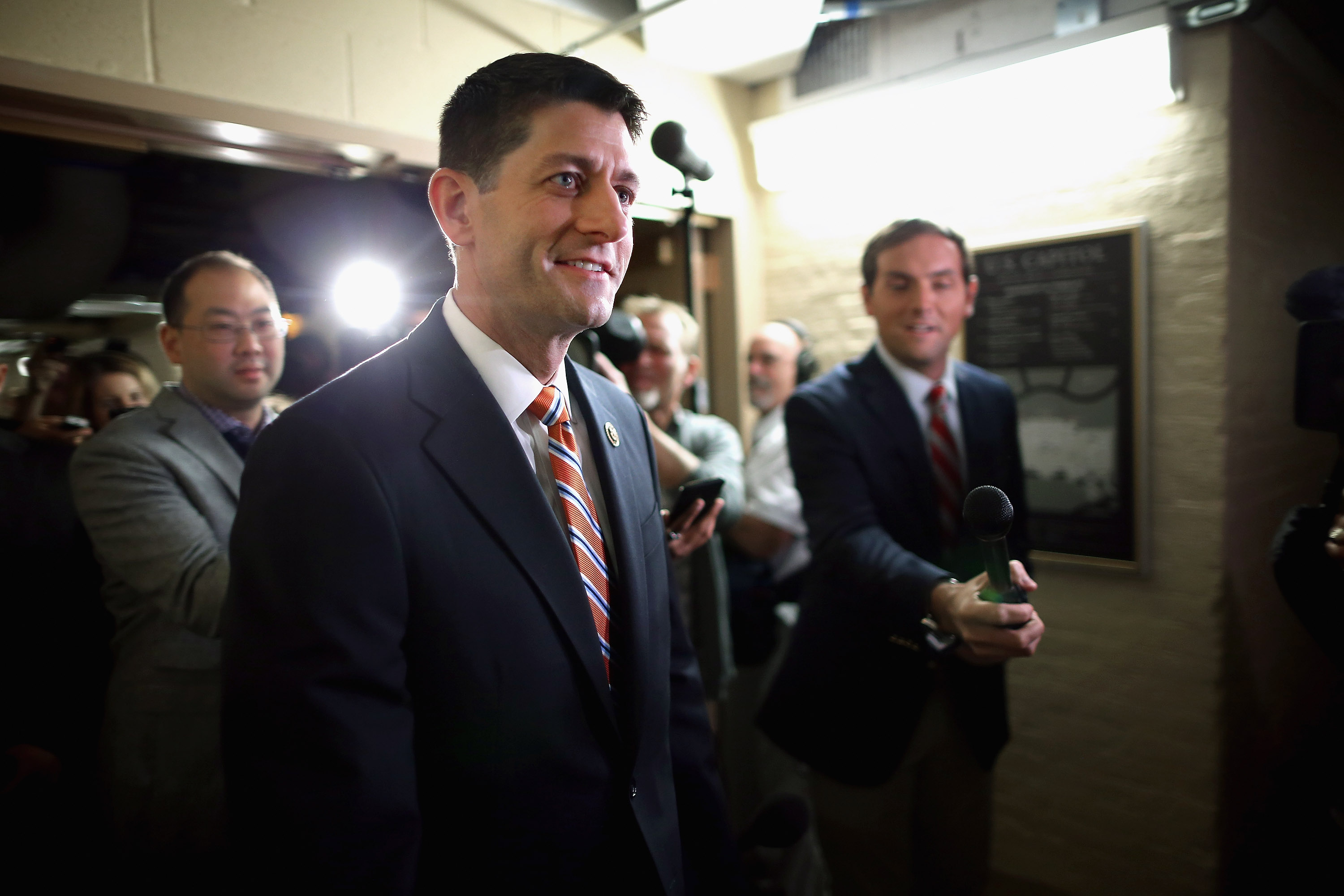 Capitol Hill Re-Groups One Day After Surprise In Speaker's Race