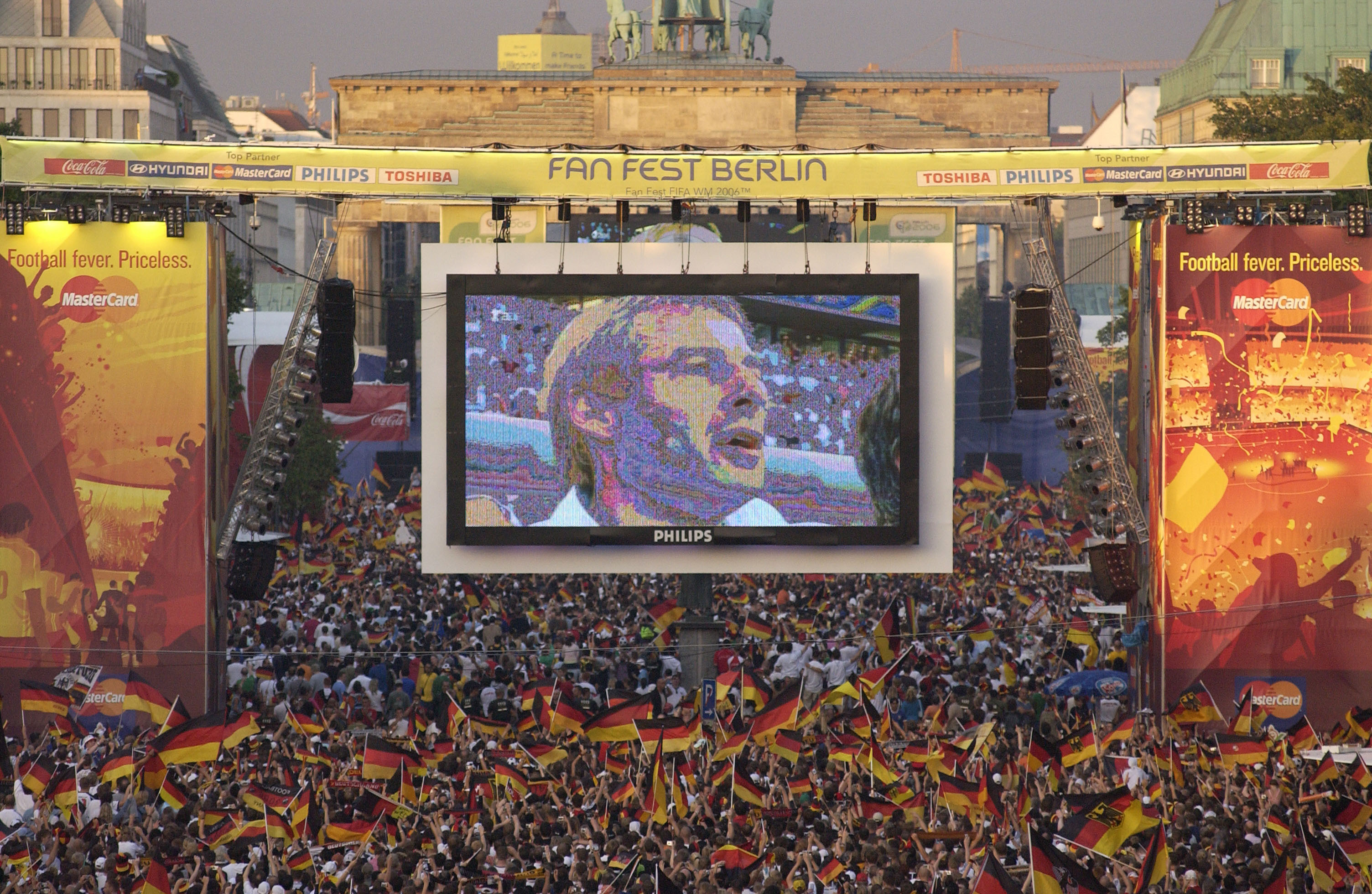 Fan Fest FIFA WM 2006 in Berlin