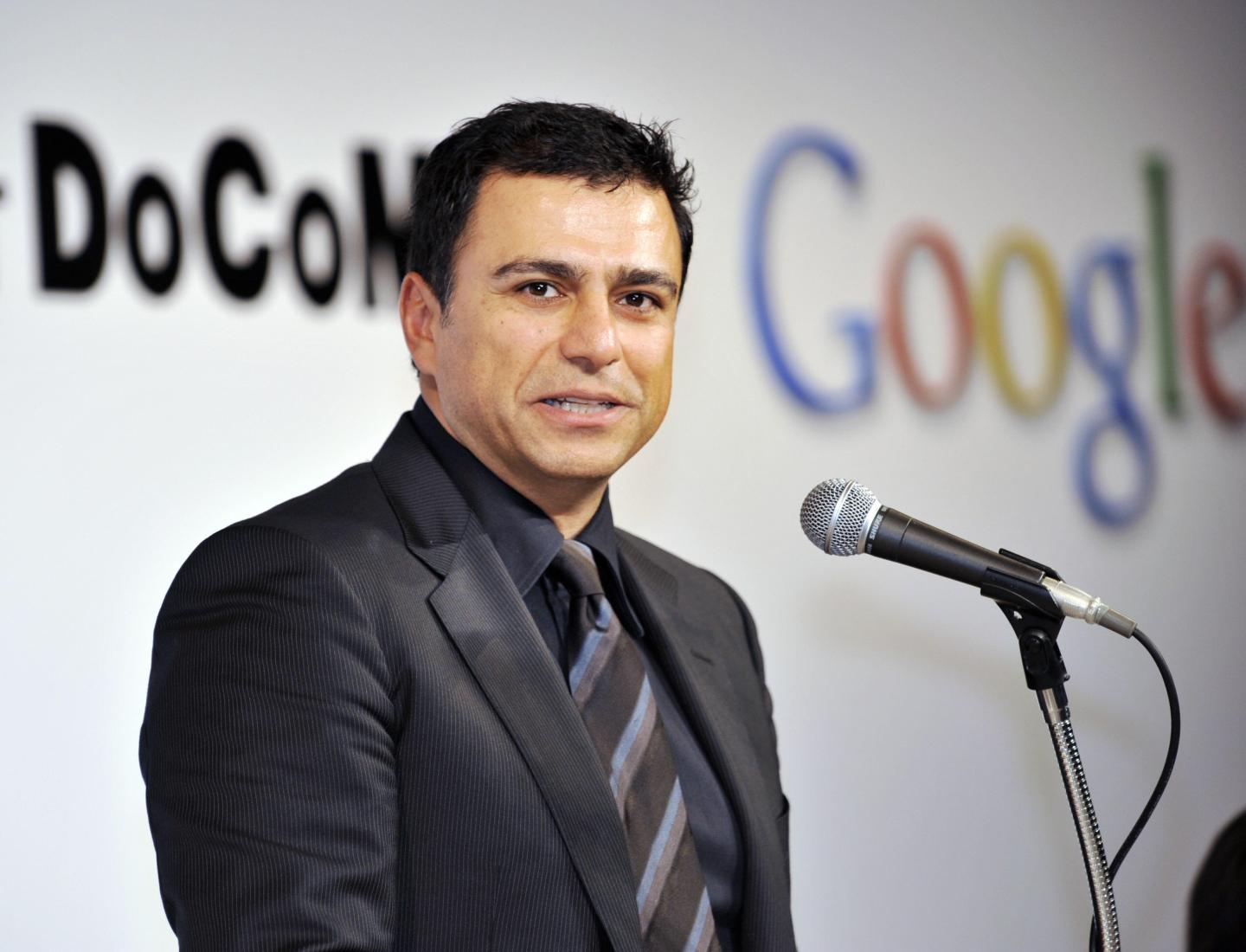US Internet giant Google senior vice pre