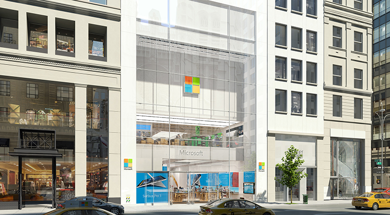 Microsoft’s new store imitates Apple effectively