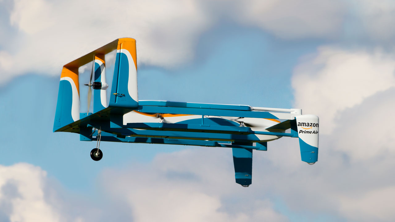 Amazon delivery drone