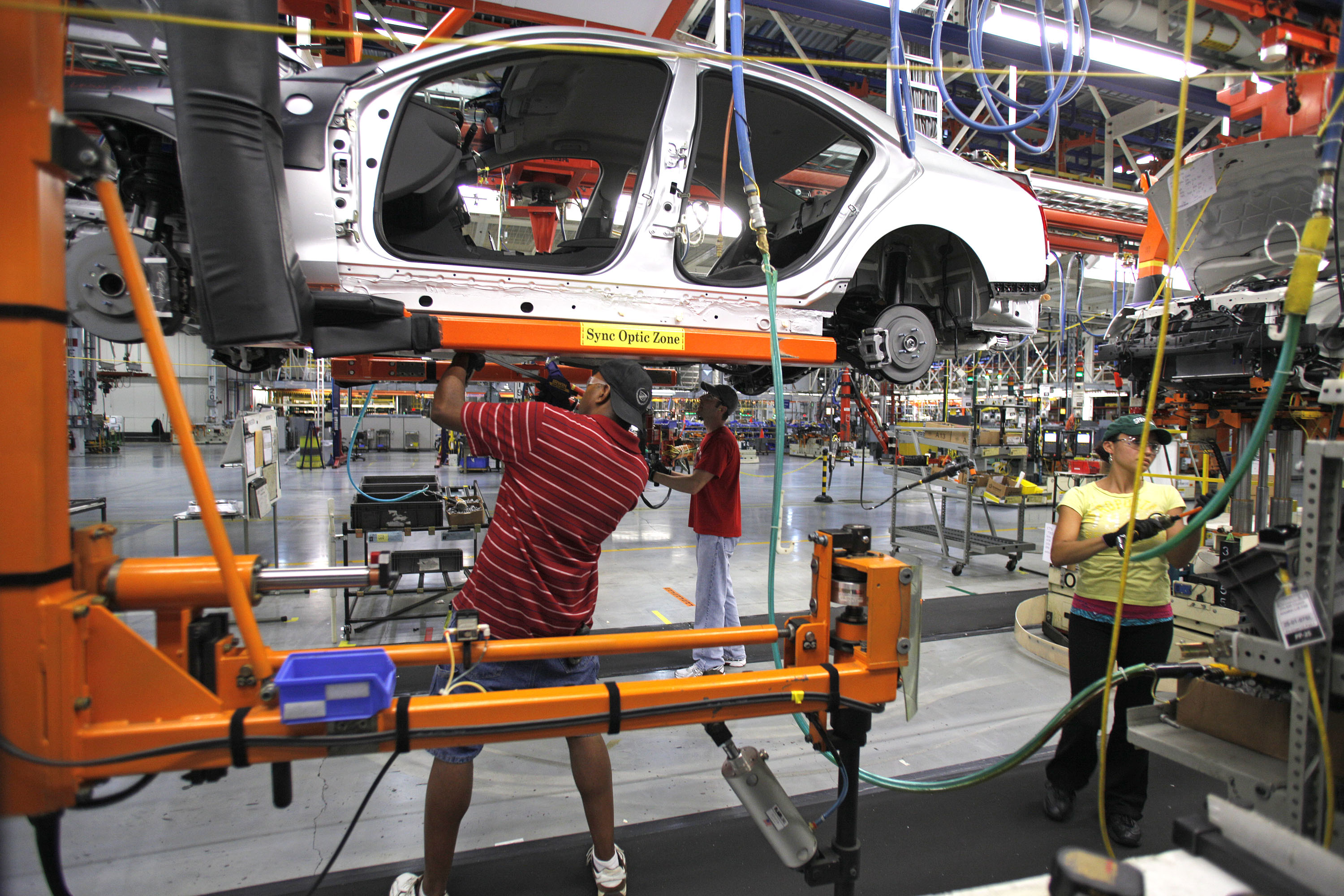 First 2013 Cadillac ATS Rolls Off Assembly Line In Lansing