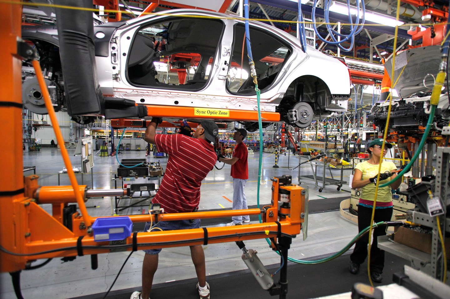 First 2013 Cadillac ATS Rolls Off Assembly Line In Lansing